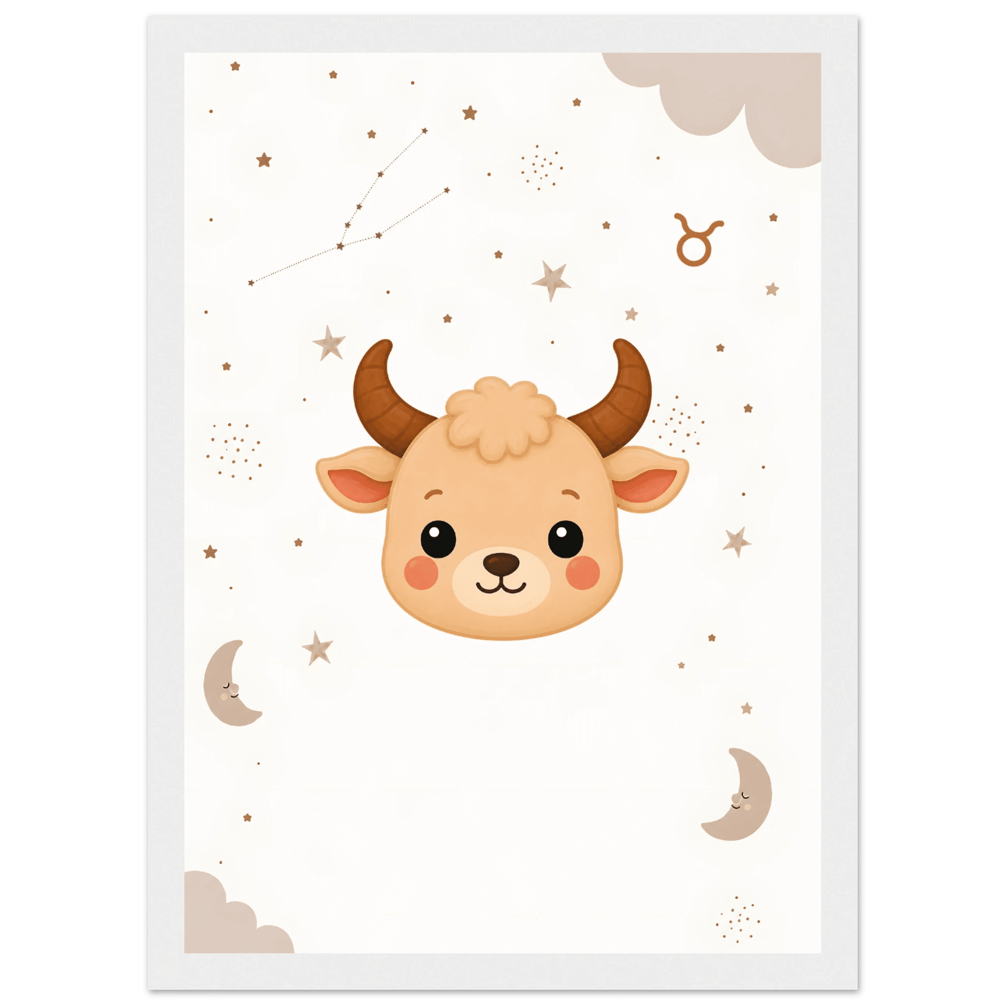 Sternzeichen Stier mit Namen poster