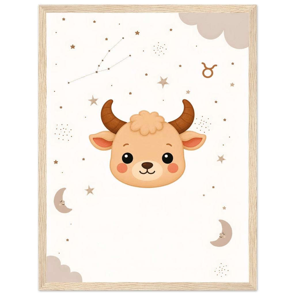 Sternzeichen Stier mit Namen poster