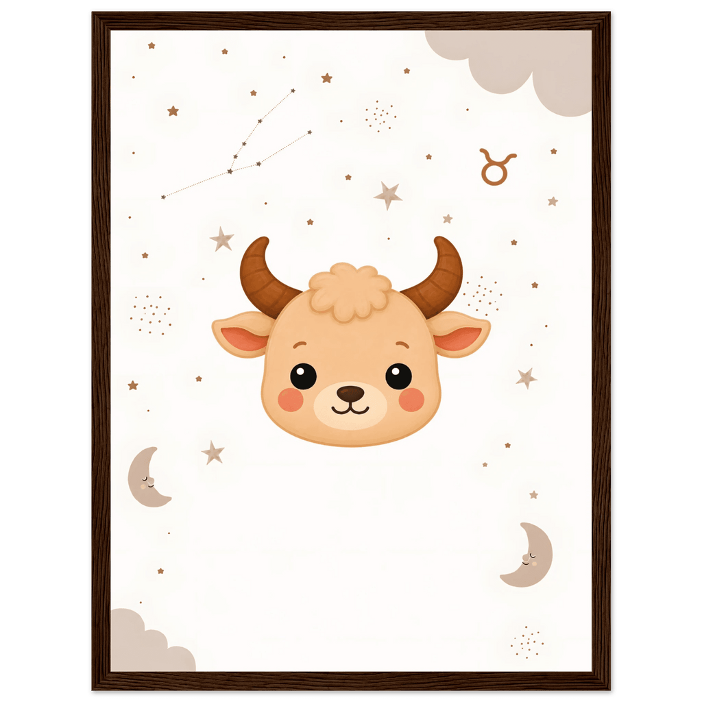 Sternzeichen Stier mit Namen poster