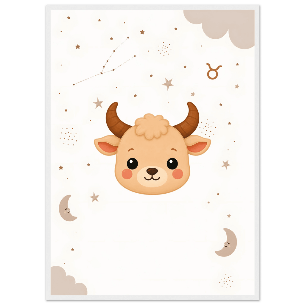 Sternzeichen Stier mit Namen poster