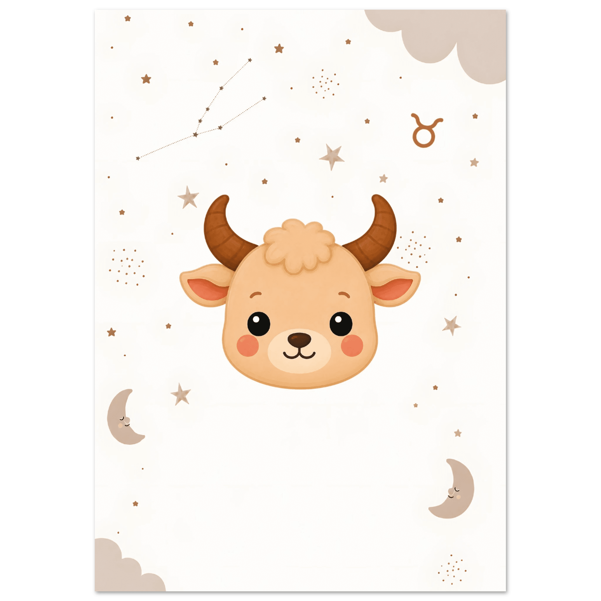 Sternzeichen Stier mit Namen poster