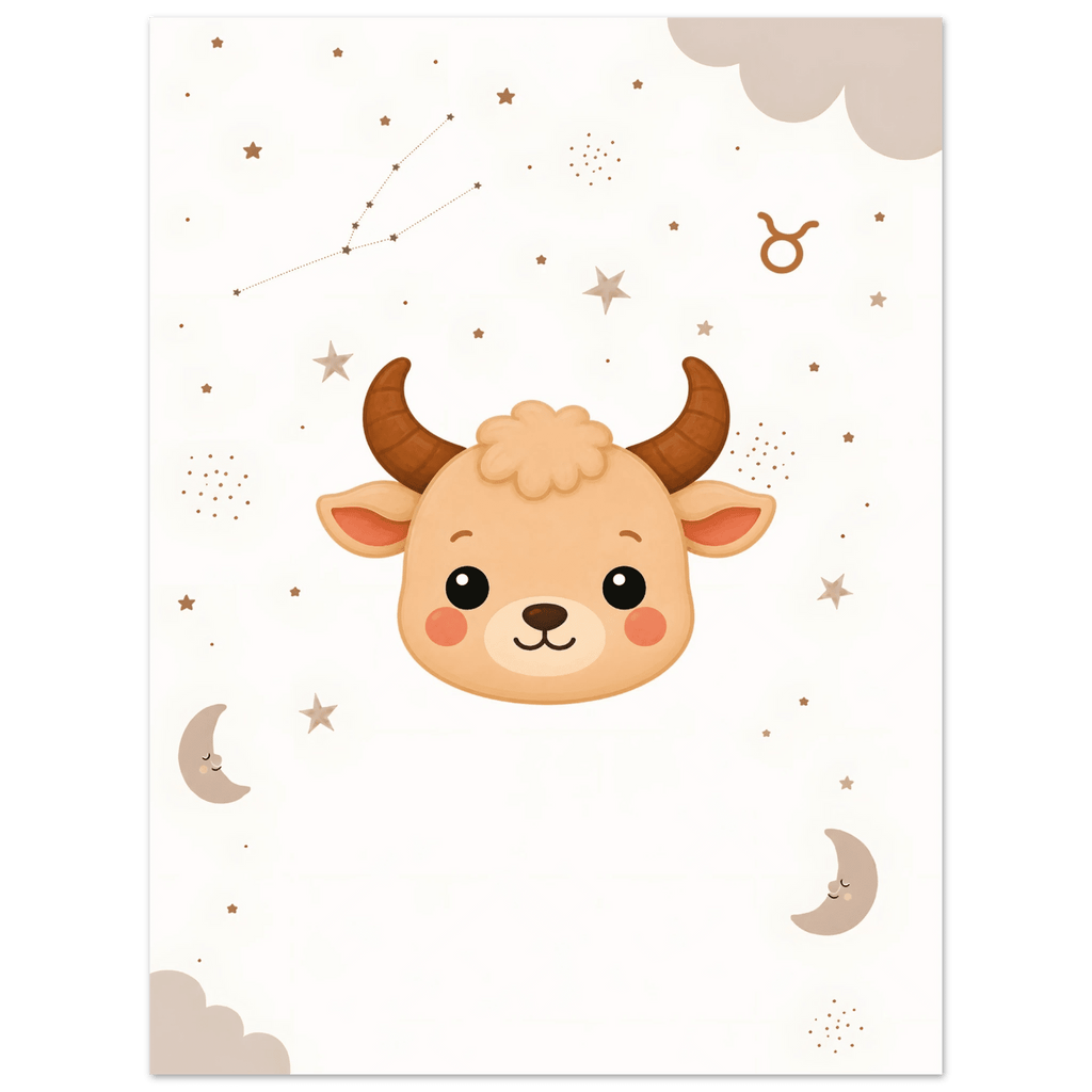 Sternzeichen Stier mit Namen poster