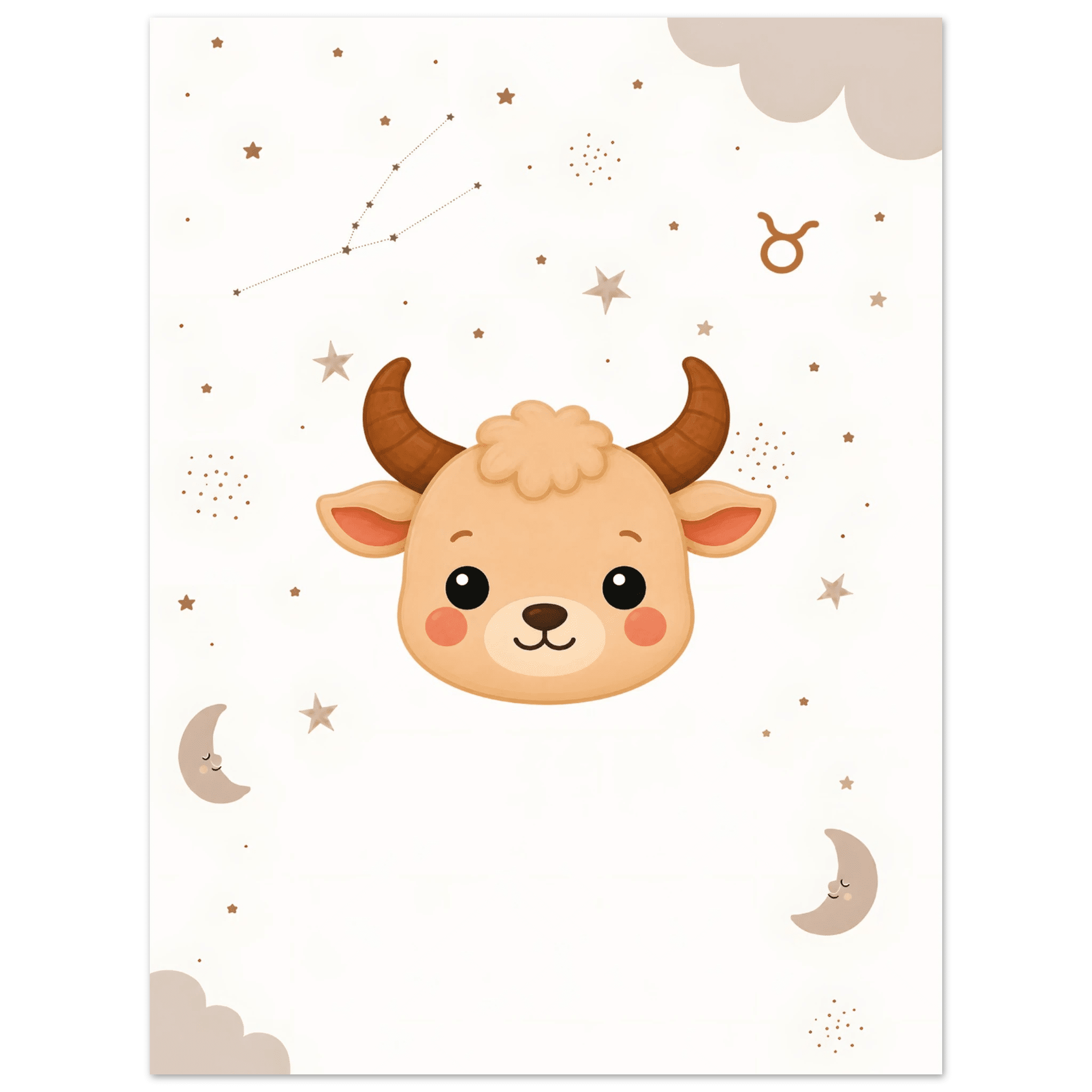 Sternzeichen Stier mit Namen poster