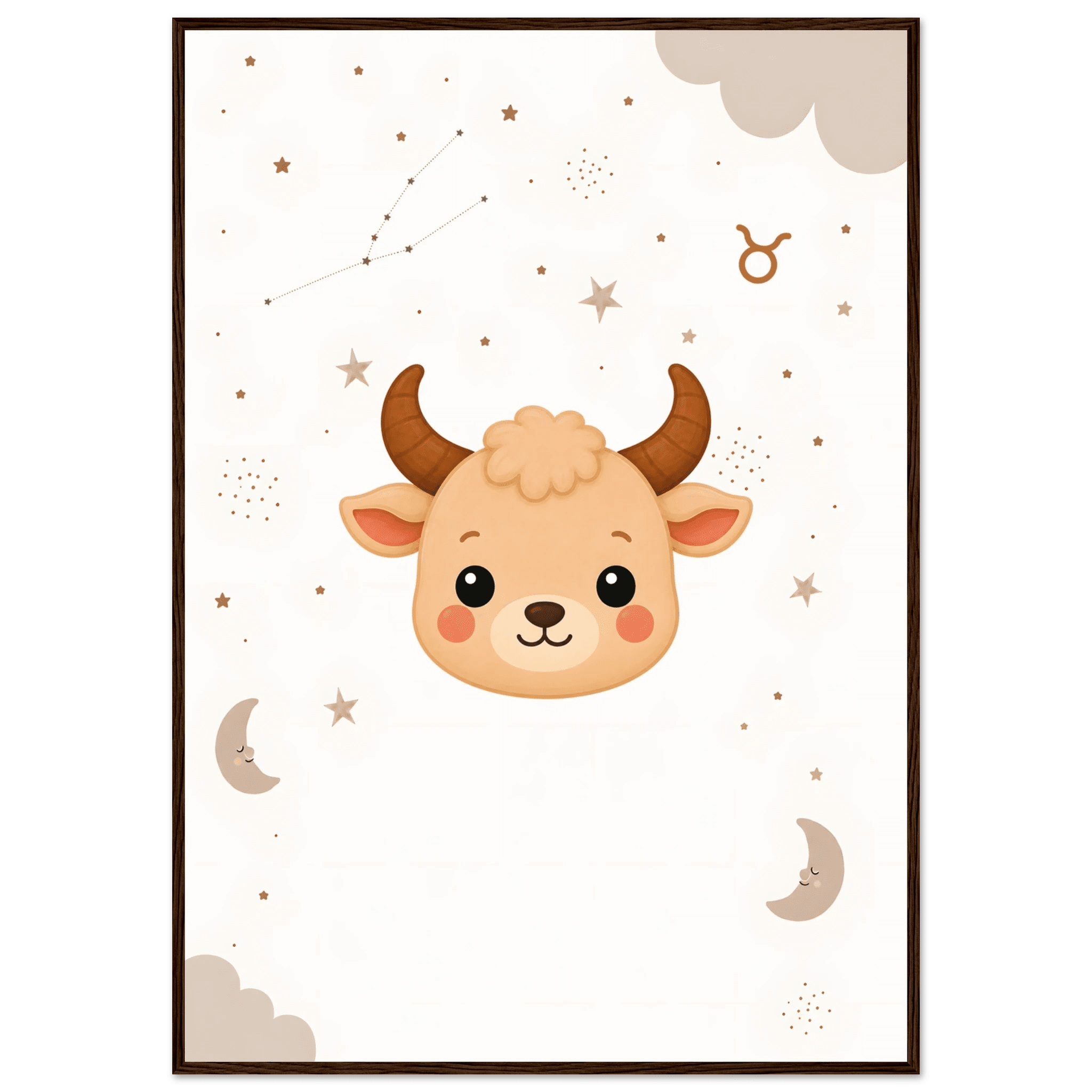 Sternzeichen Stier mit Namen poster