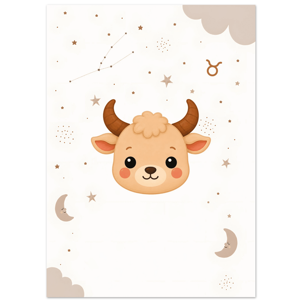 Sternzeichen Stier mit Namen poster