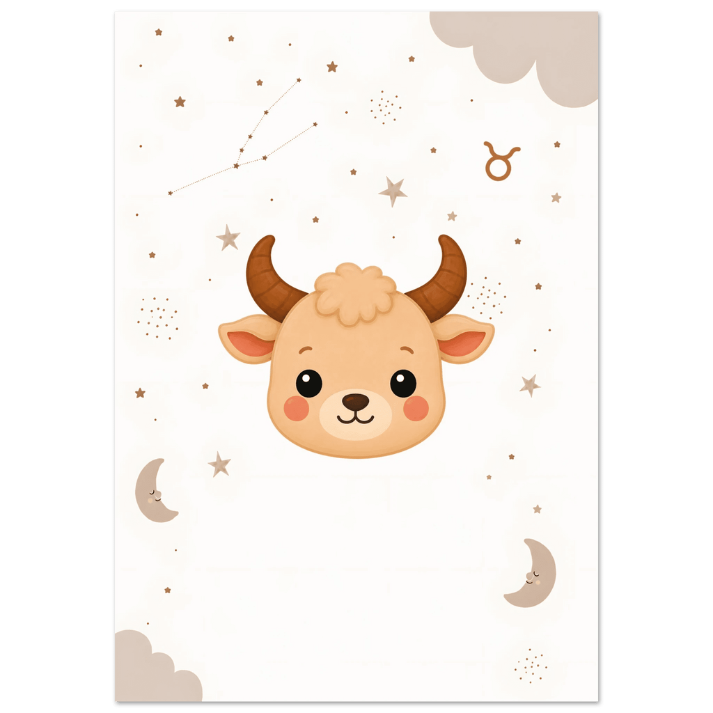 Sternzeichen Stier mit Namen poster