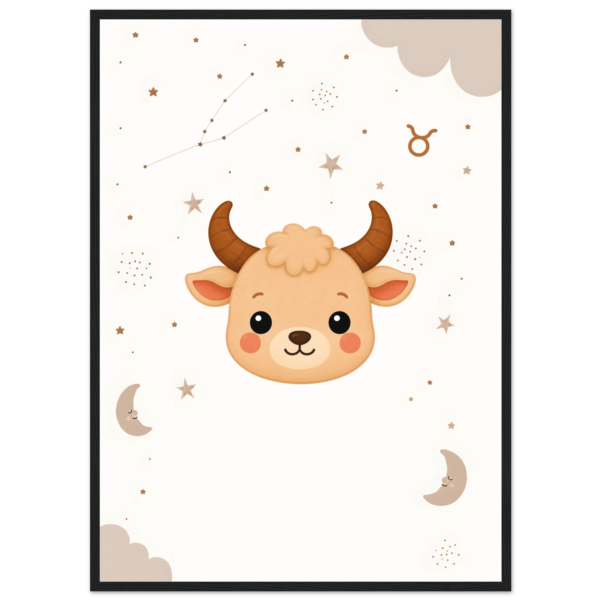 Sternzeichen Stier mit Namen poster