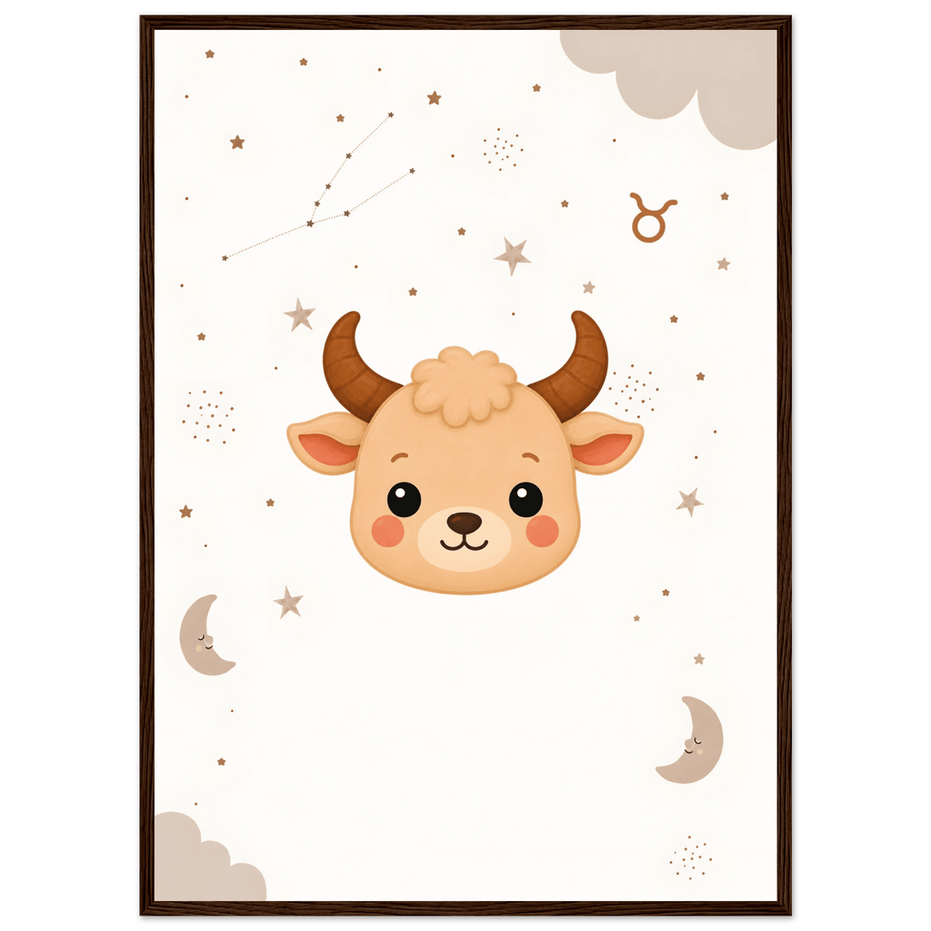 Sternzeichen Stier mit Namen poster