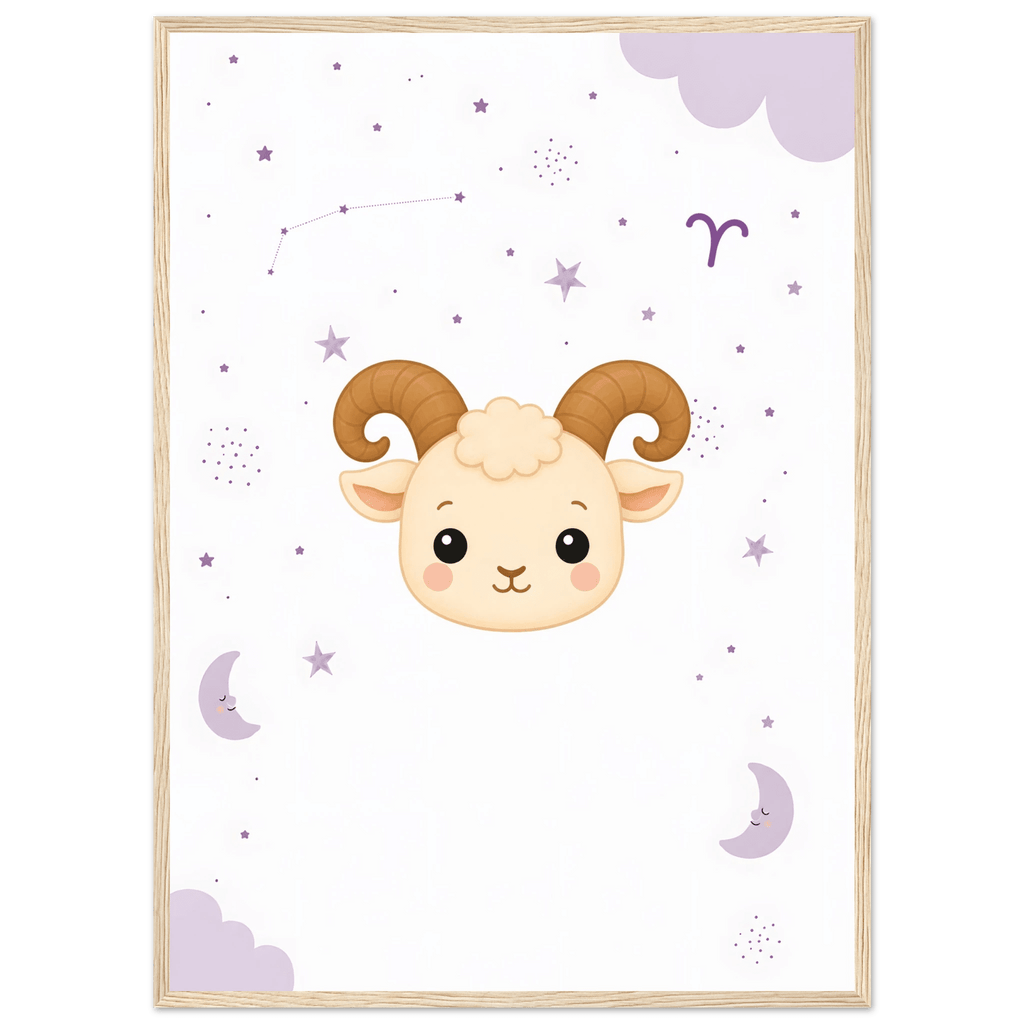 Sternzeichen Widder mit Namen poster