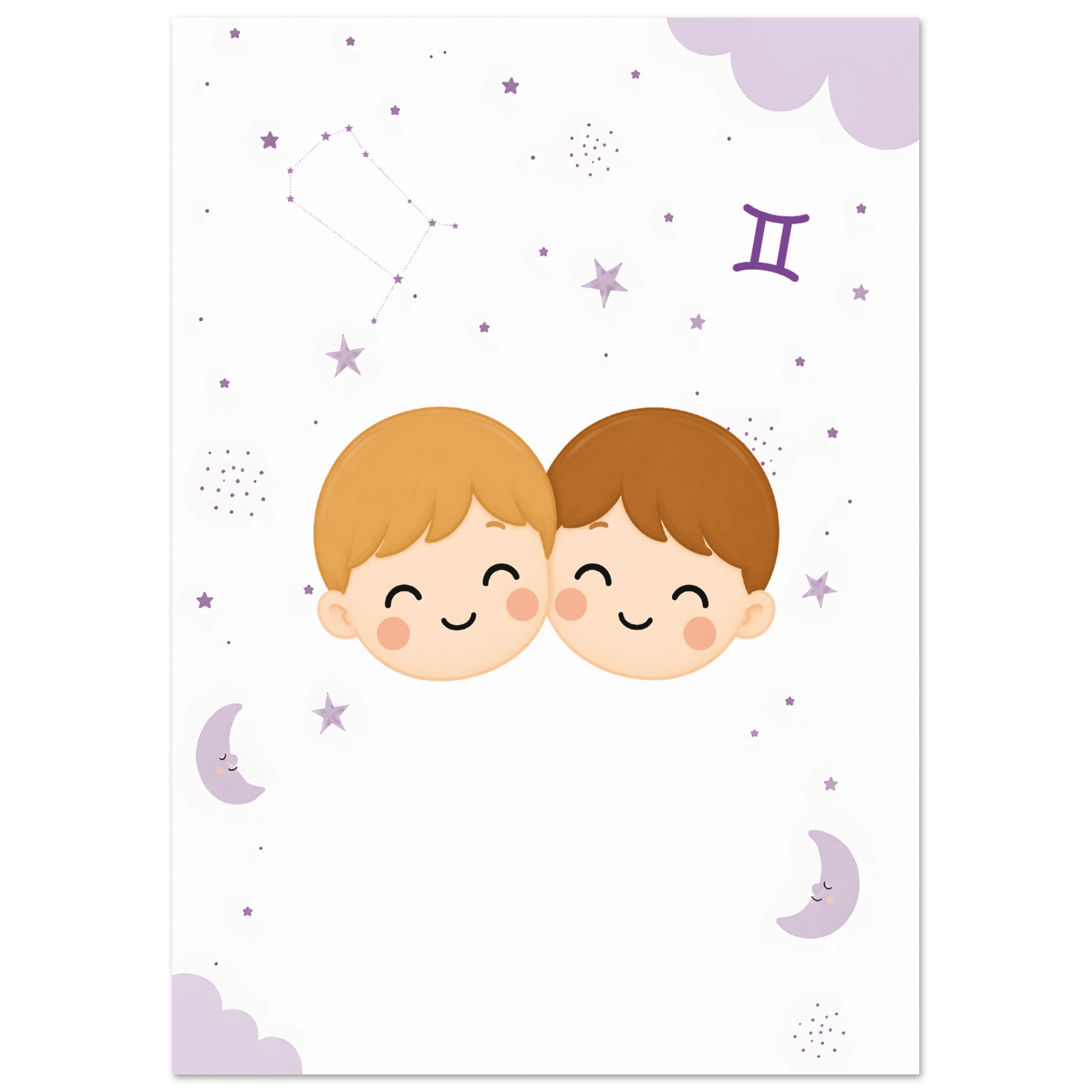 Sternzeichen Zwillinge mit Namen poster