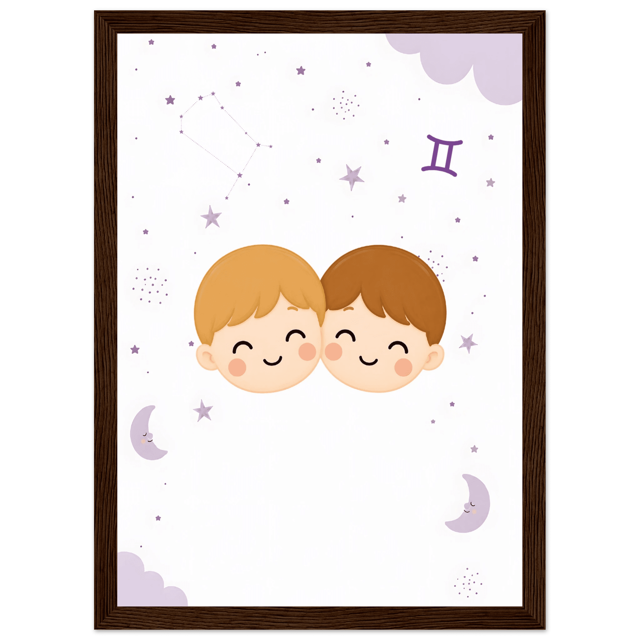 Sternzeichen Zwillinge mit Namen poster