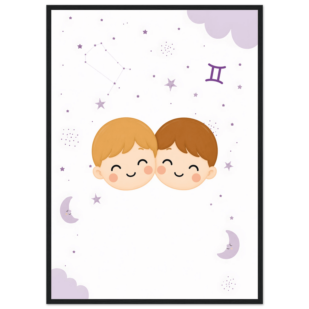 Sternzeichen Zwillinge mit Namen poster