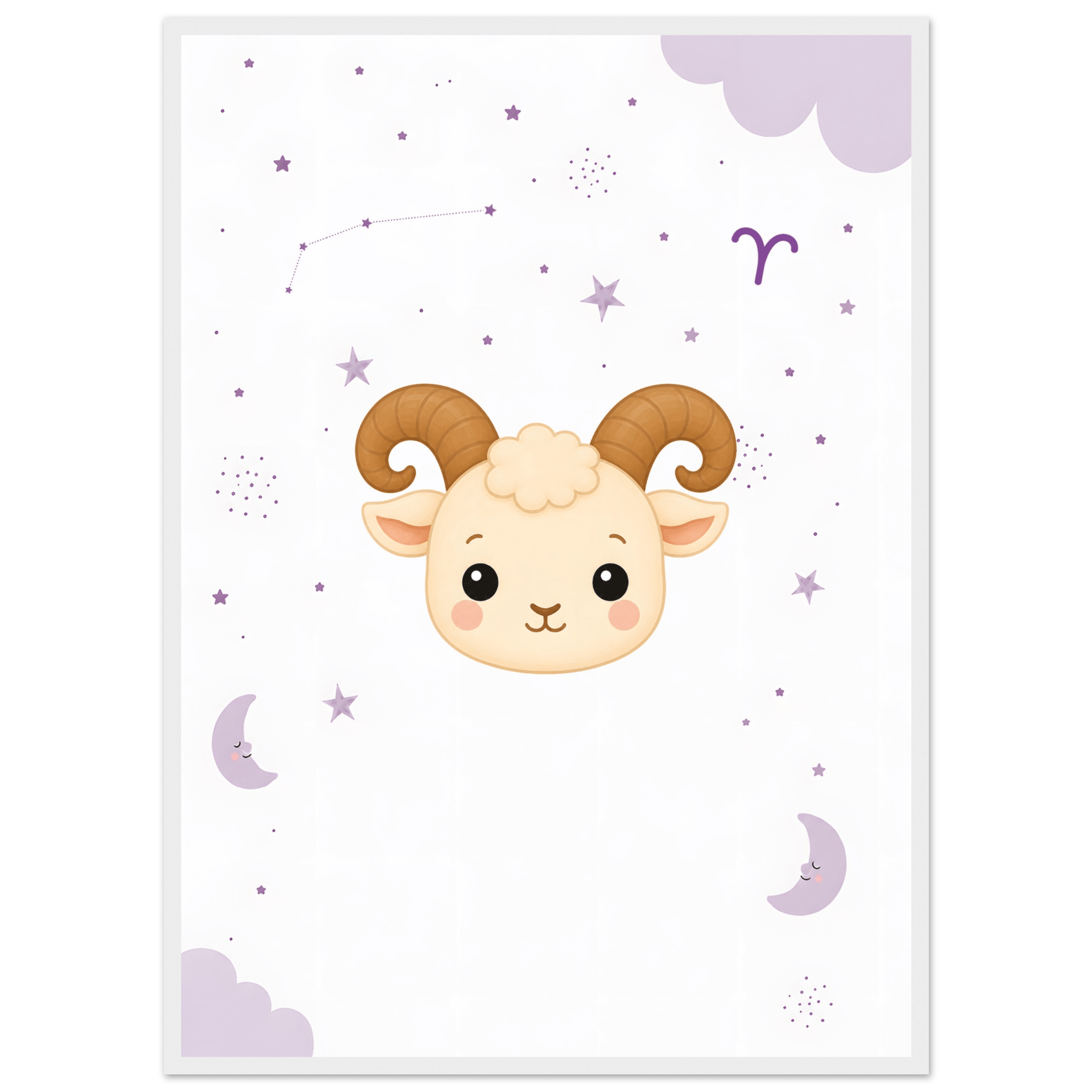 Stjärntecken väduren med namn poster