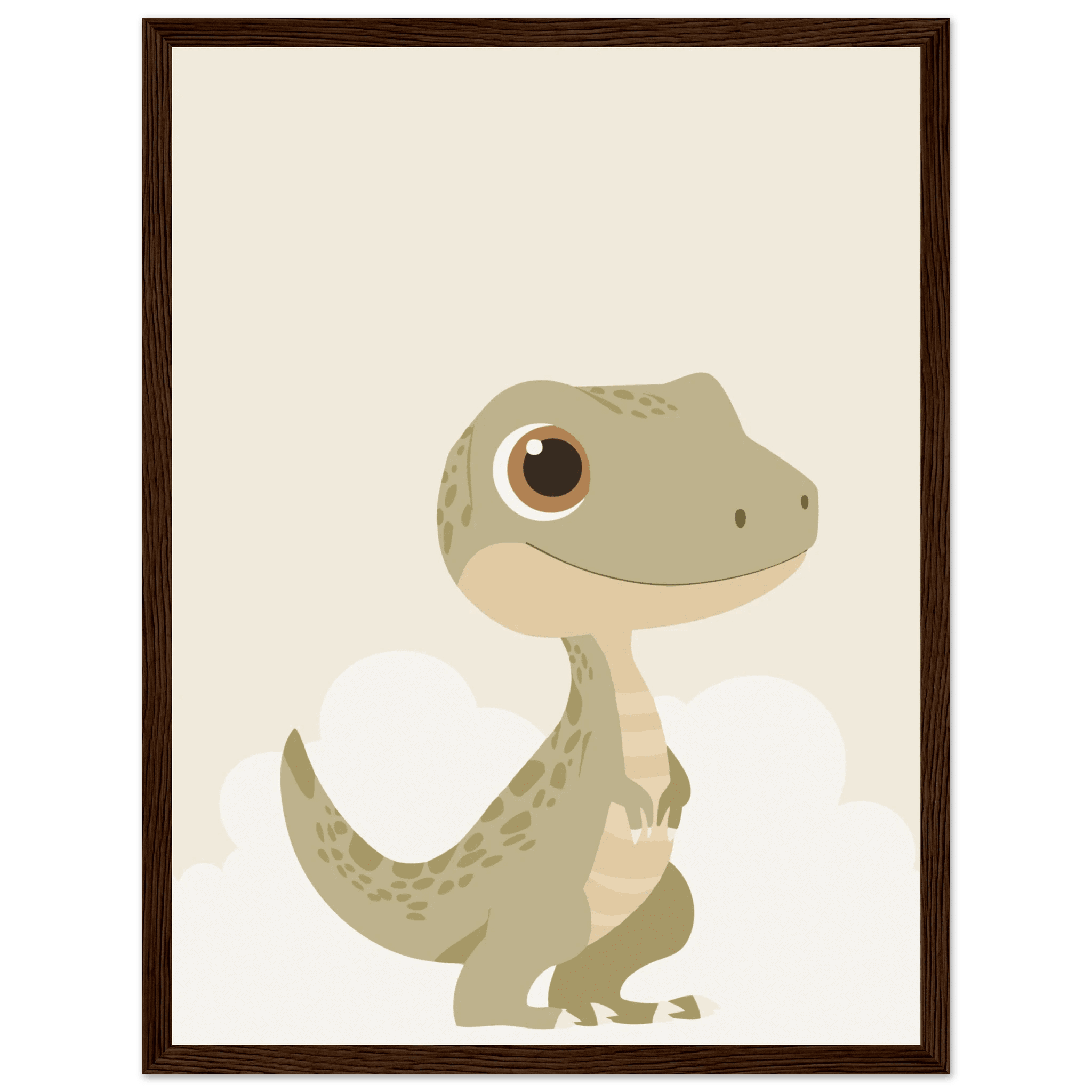 T-Rex dinosaurieposter med eget namn poster