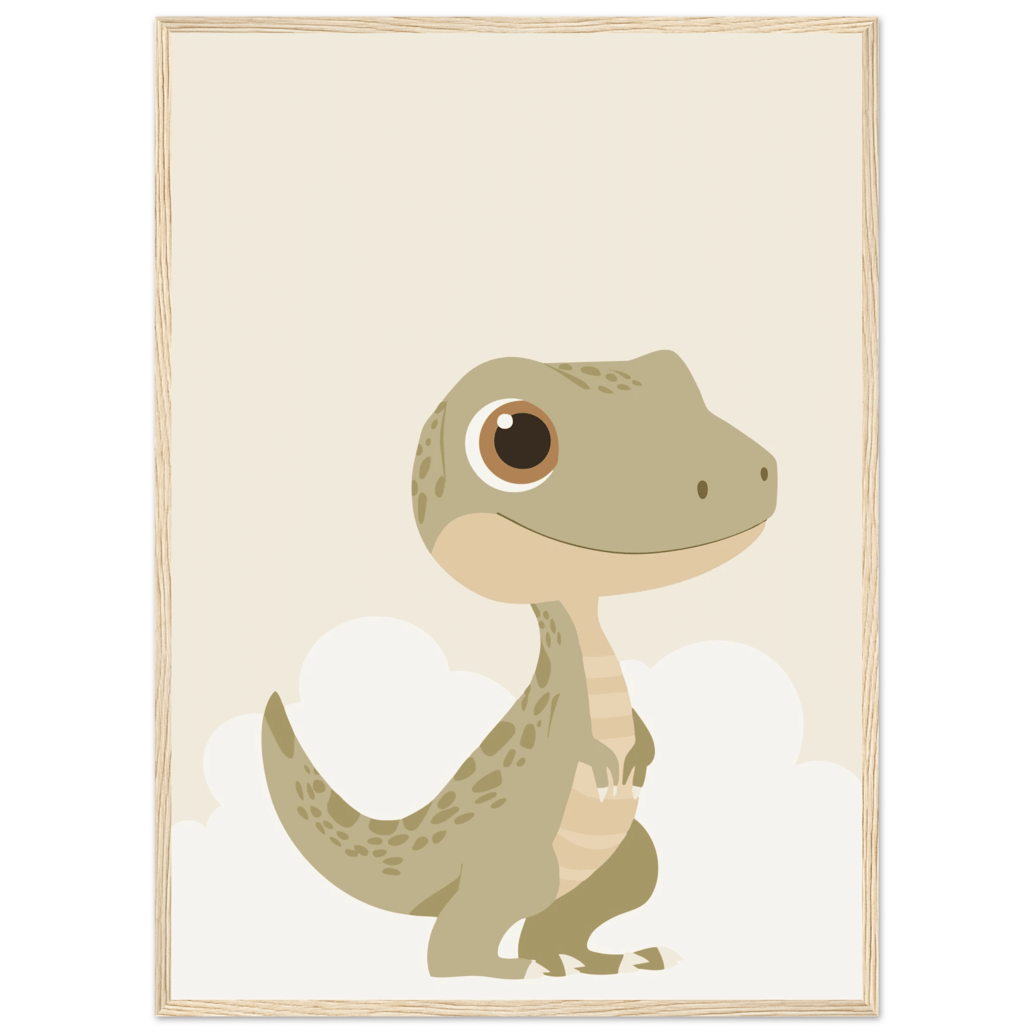 T-Rex dinosaurieposter med eget namn poster