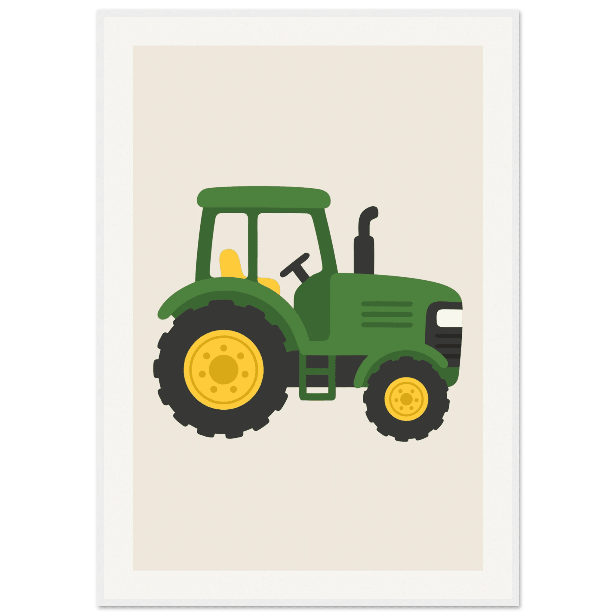 Traktor poster för barnrum poster