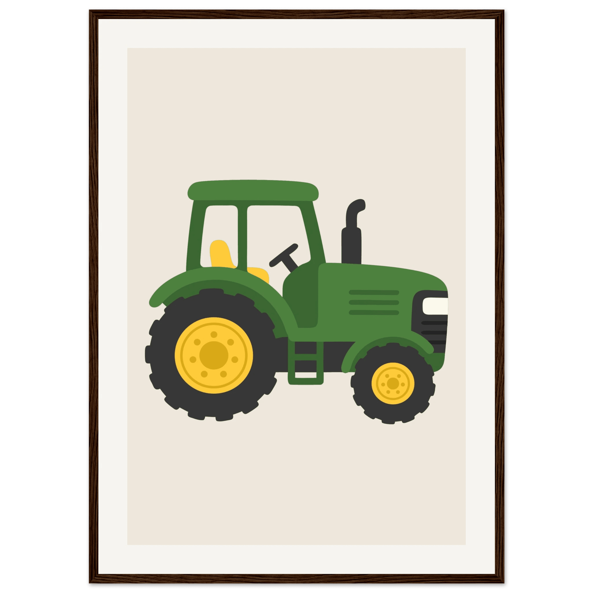 Traktor poster för barnrum poster