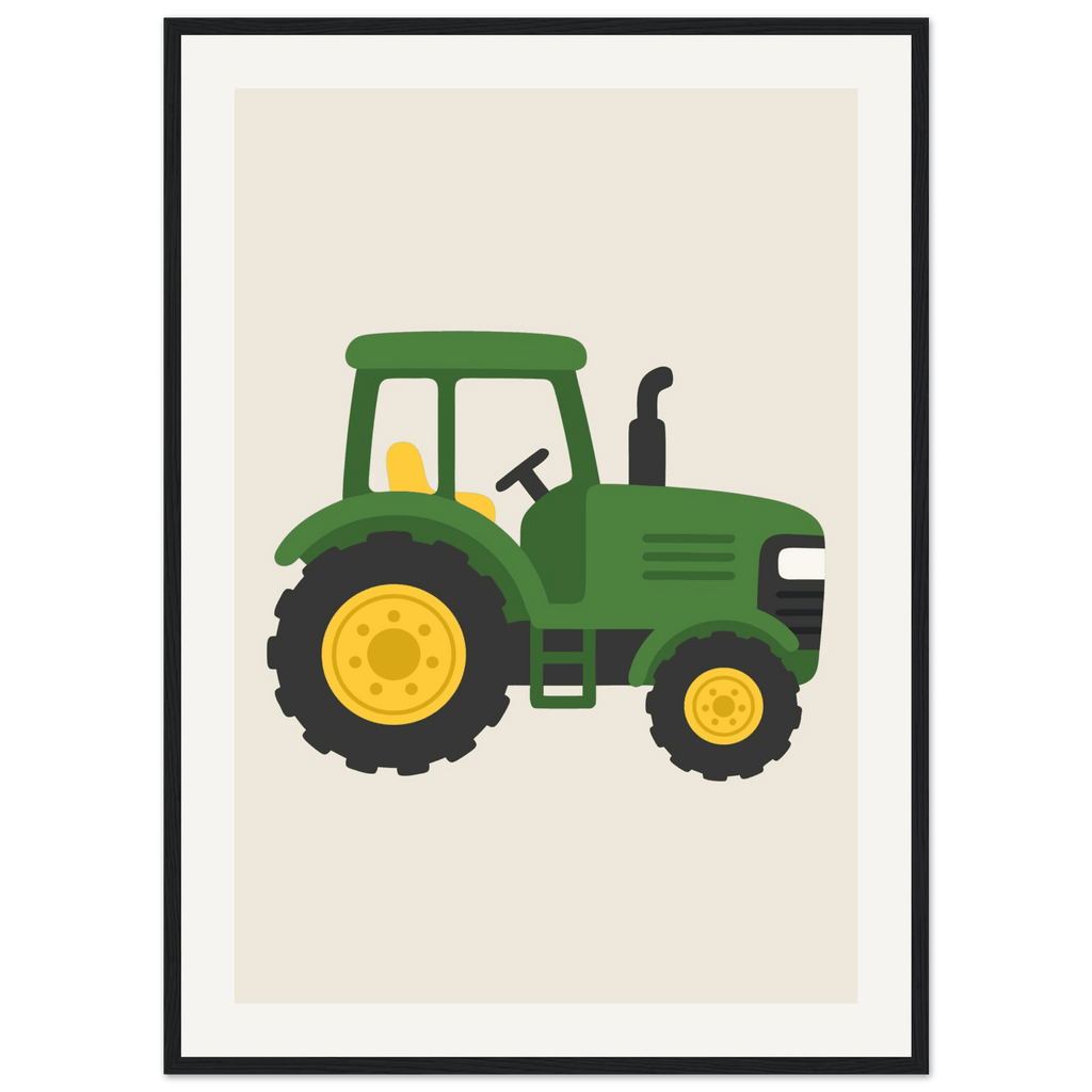 Traktor poster för barnrum poster