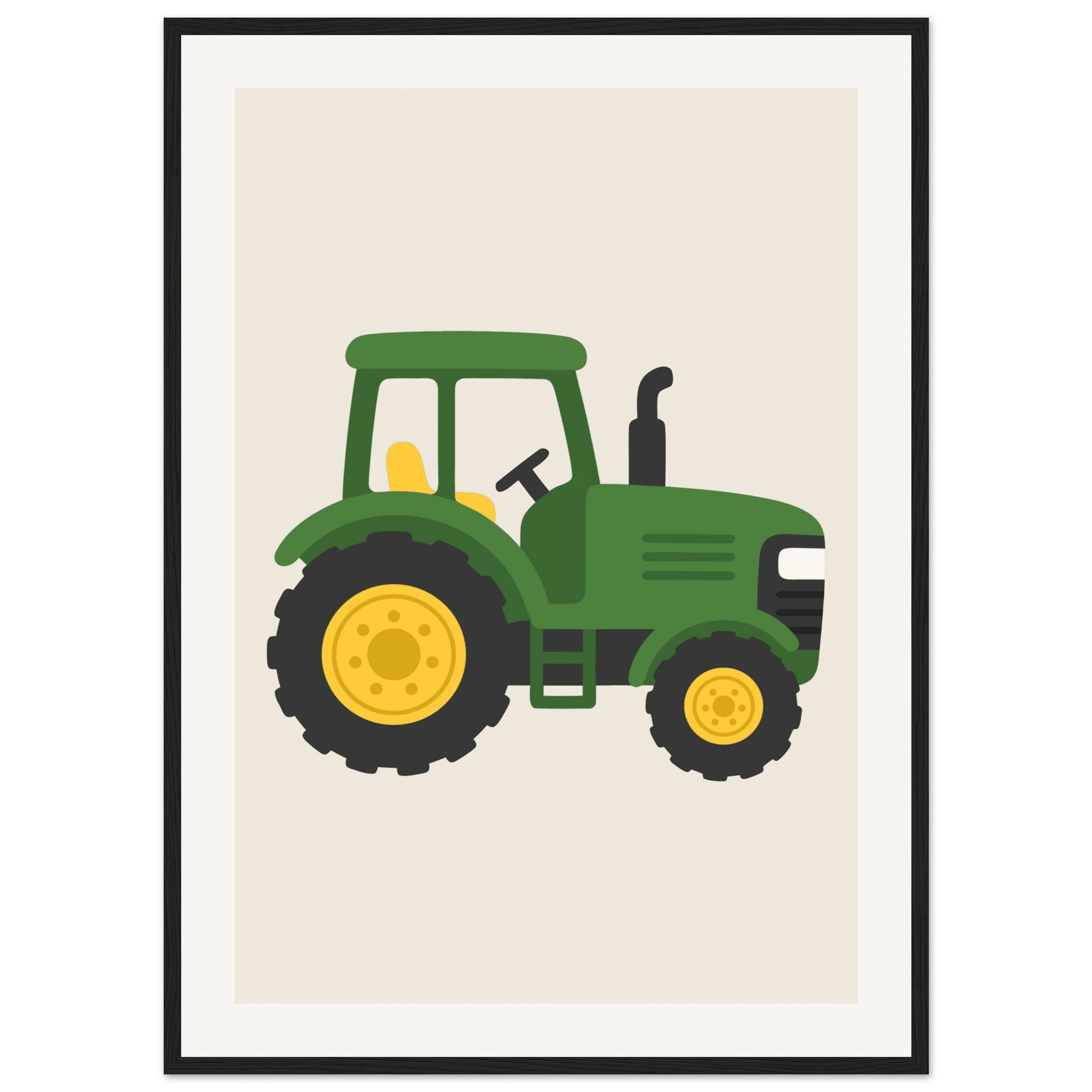 Traktor poster för barnrum poster