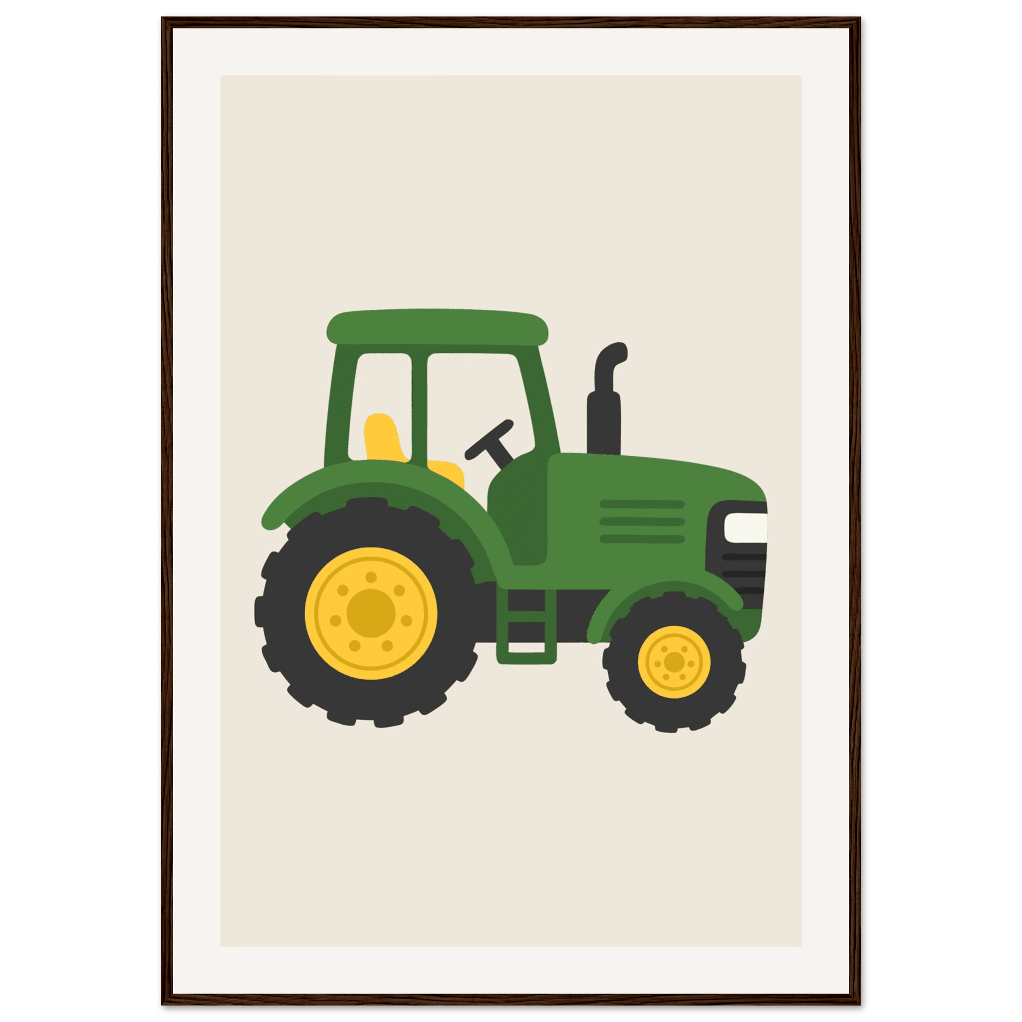 Traktor poster för barnrum poster