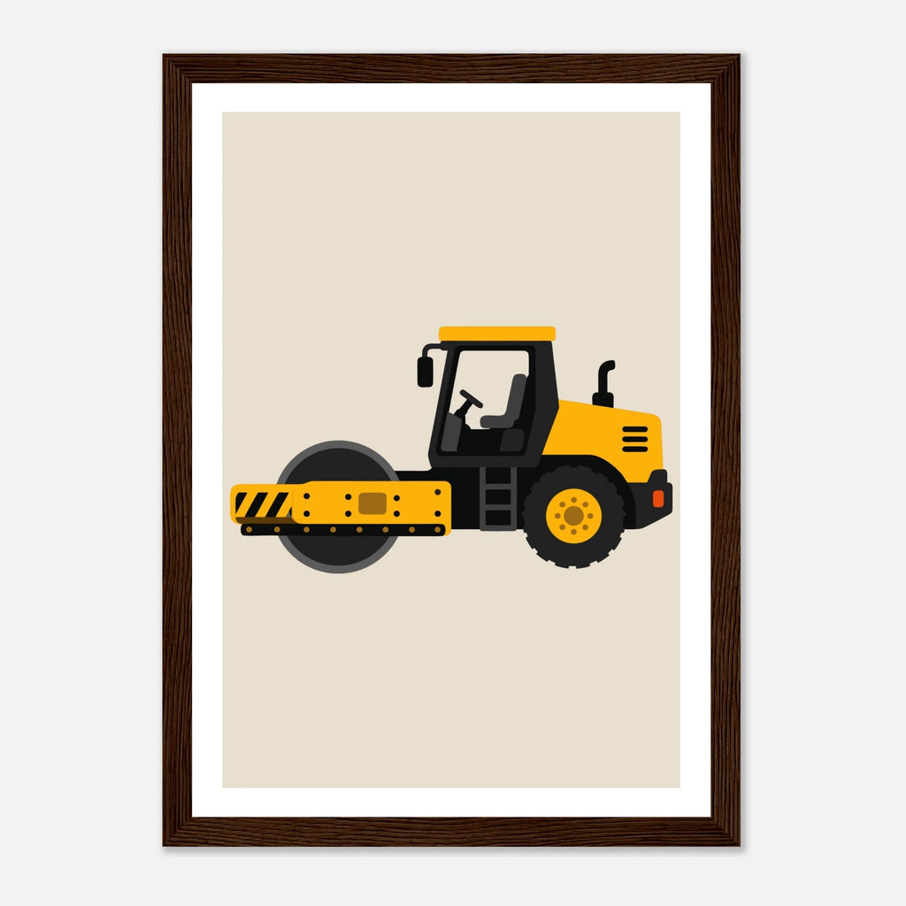 Vägvält poster poster