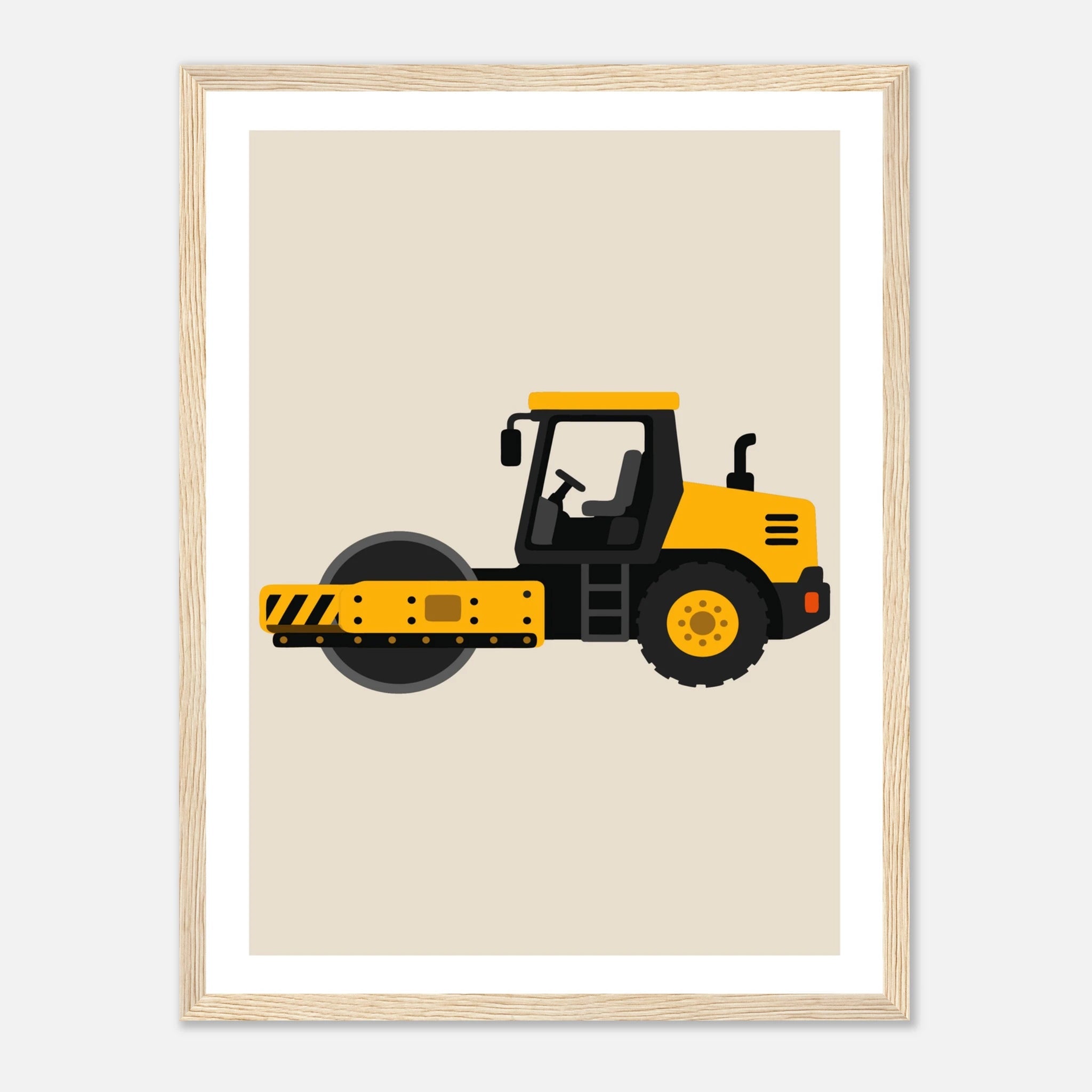 Vägvält poster poster