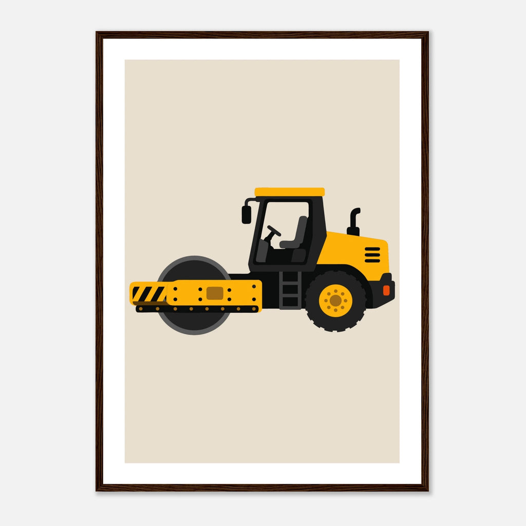 Vägvält poster poster