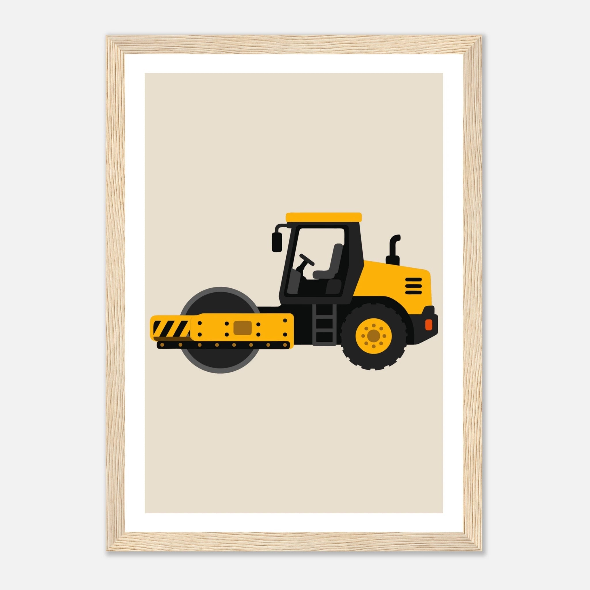 Vägvält poster poster