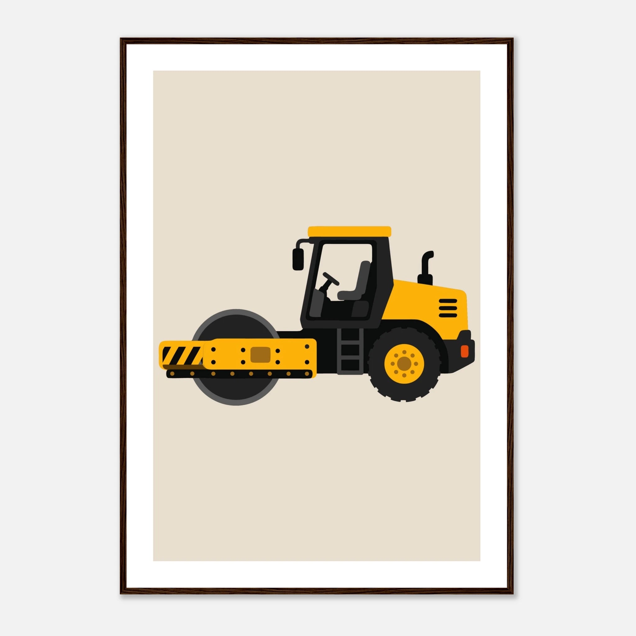 Vägvält poster poster