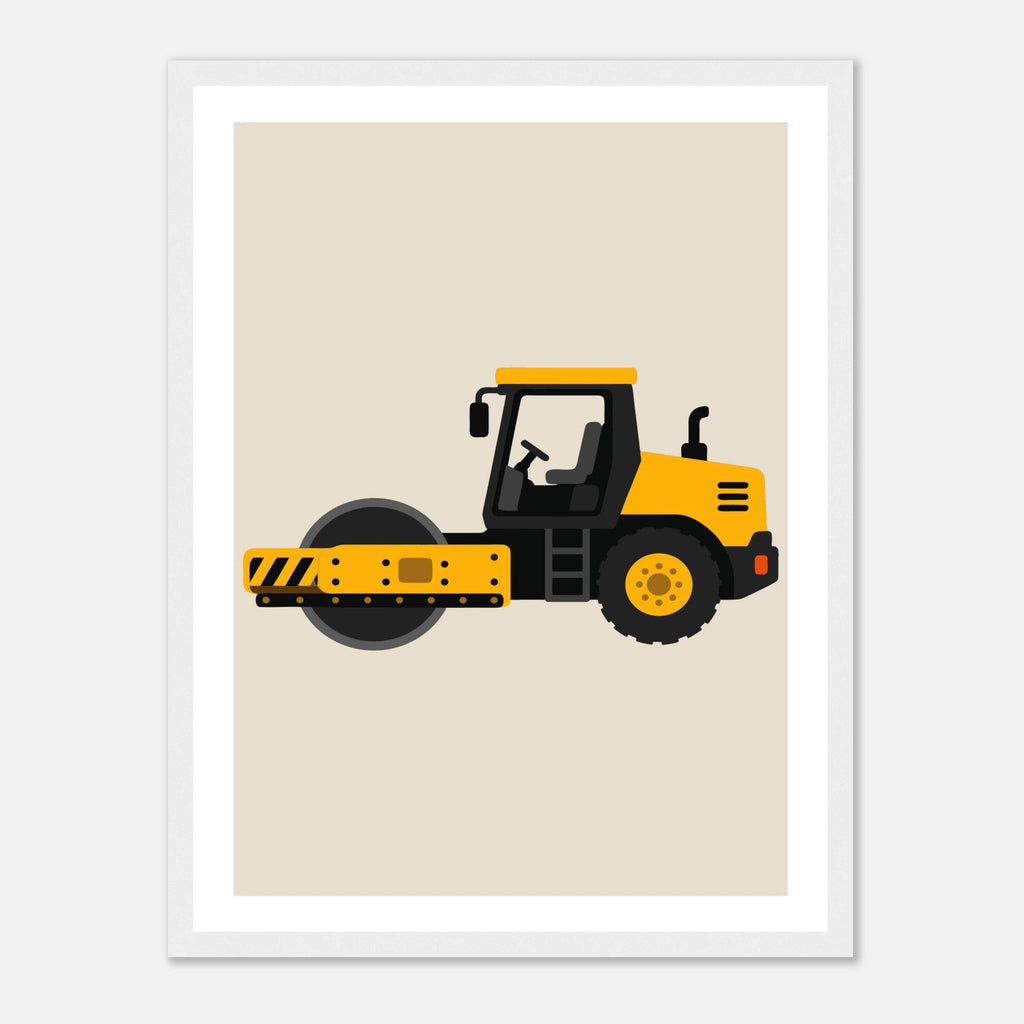 Vägvält poster poster