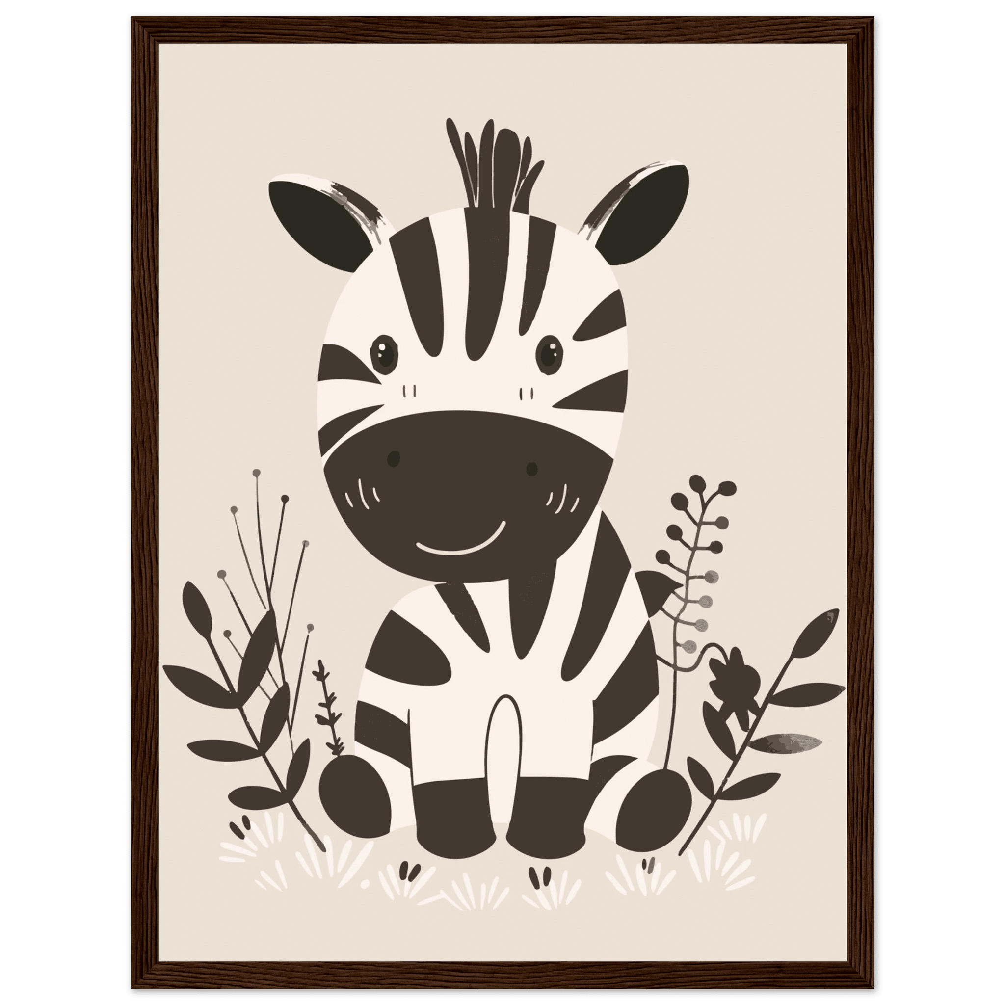 Zebraposter poster