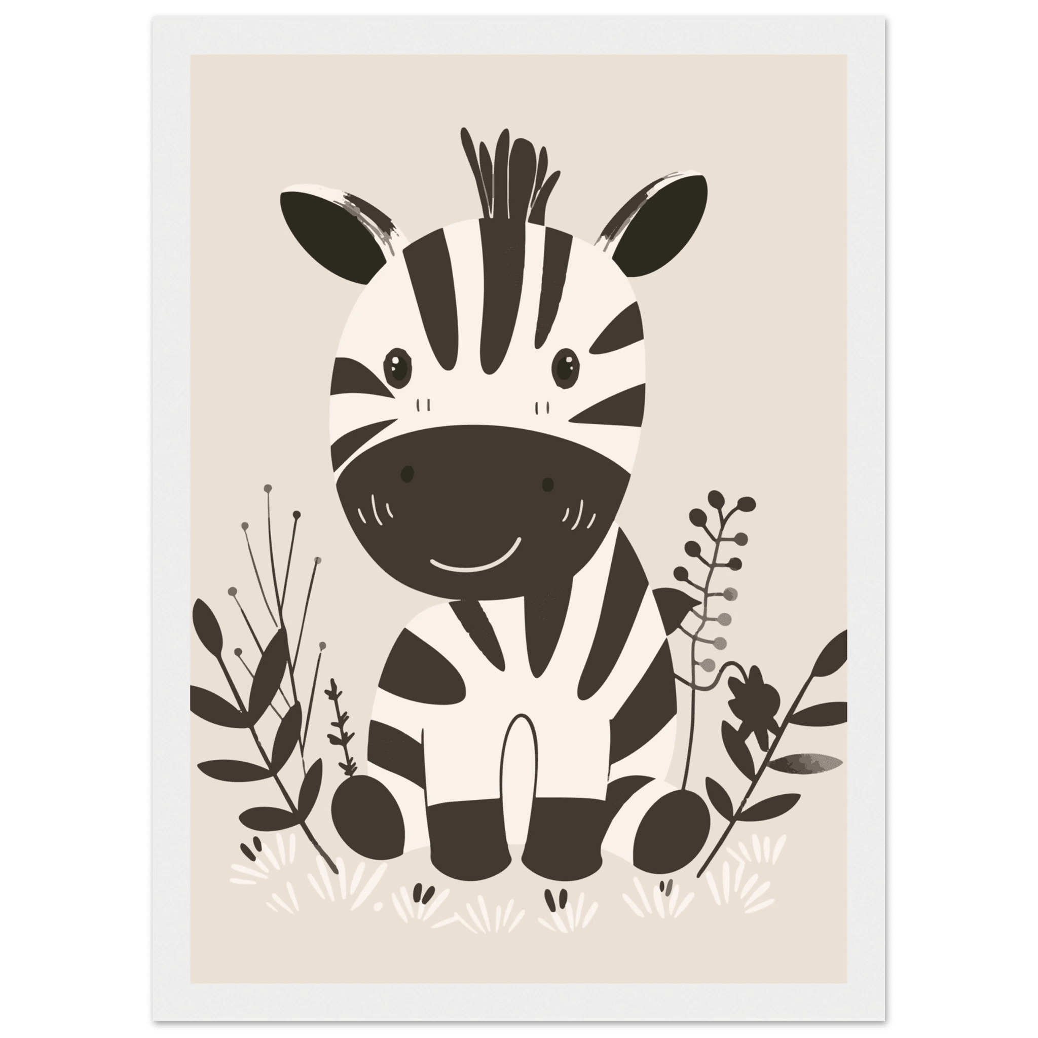 Zebraposter poster