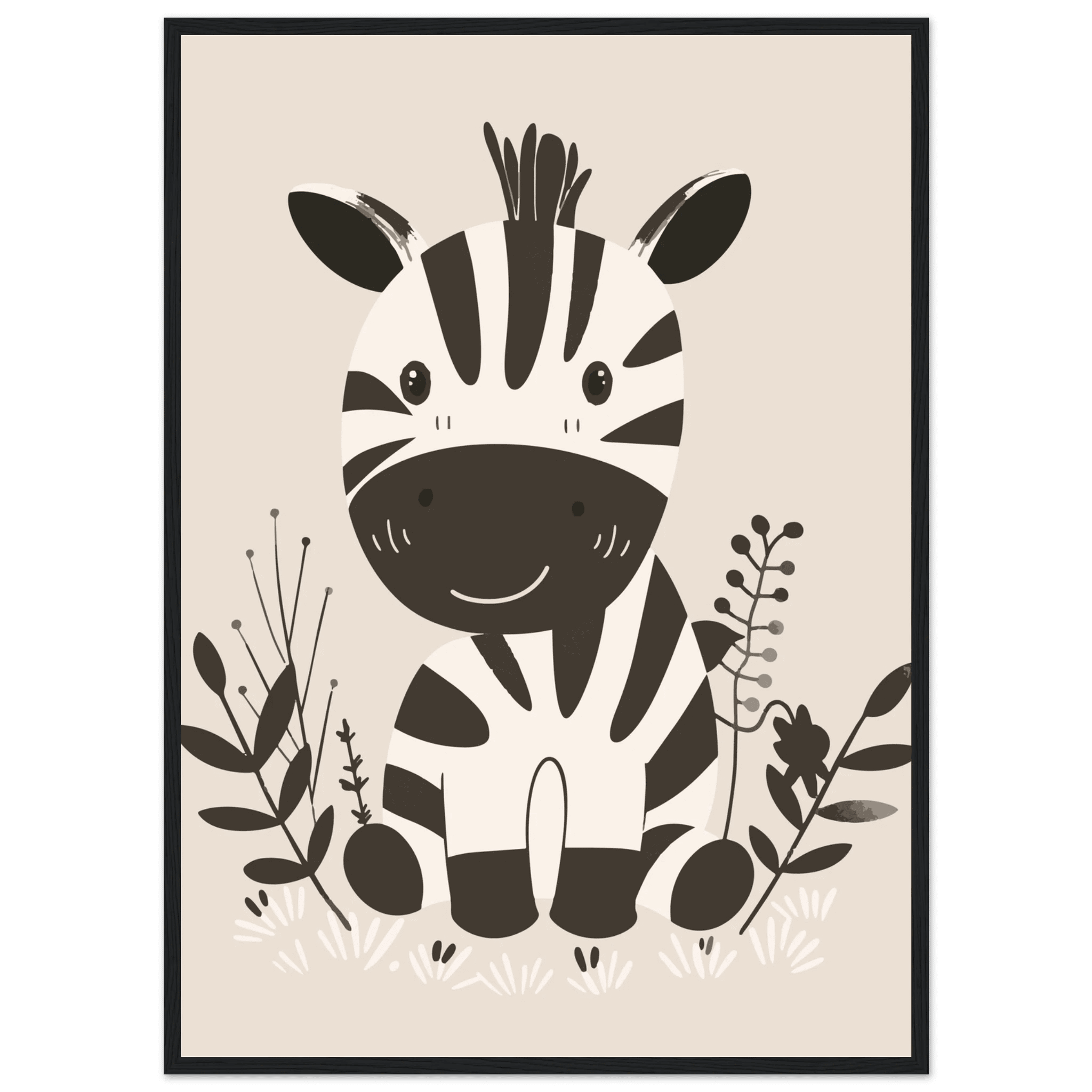 Zebraposter poster