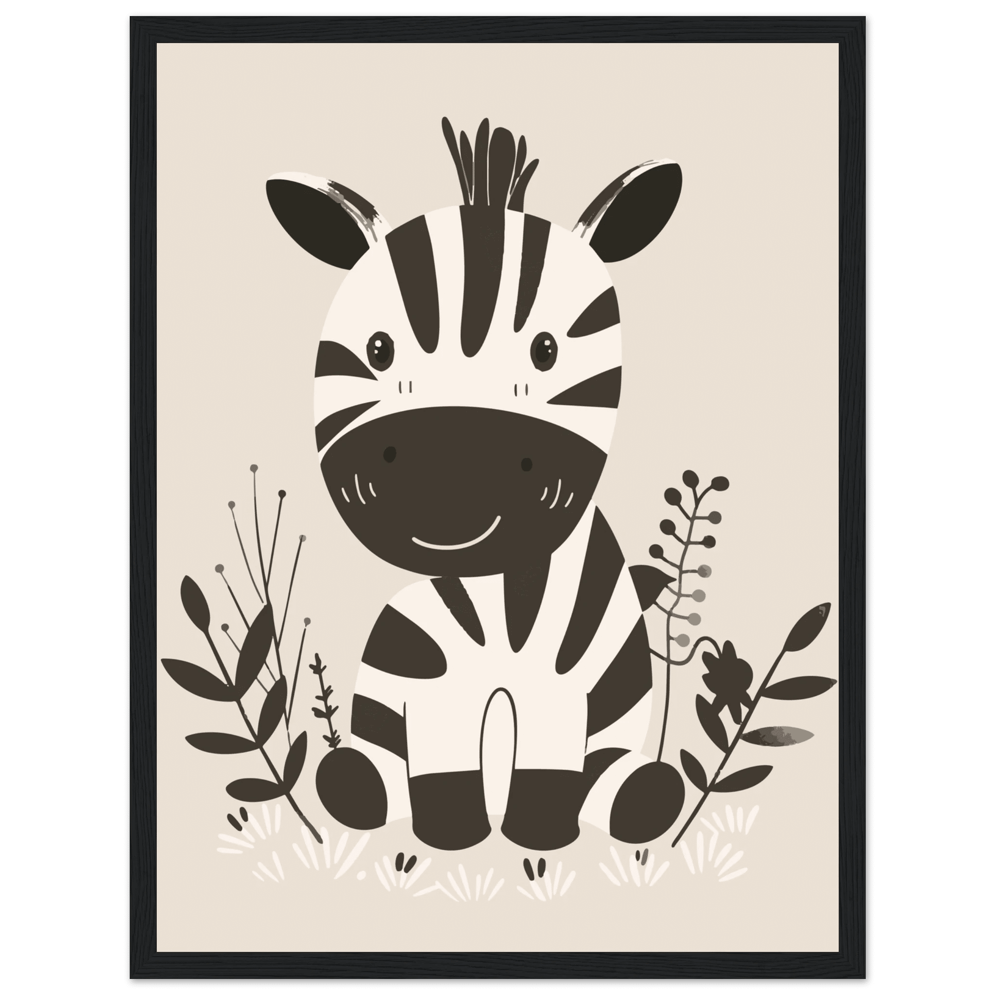 Zebraposter poster