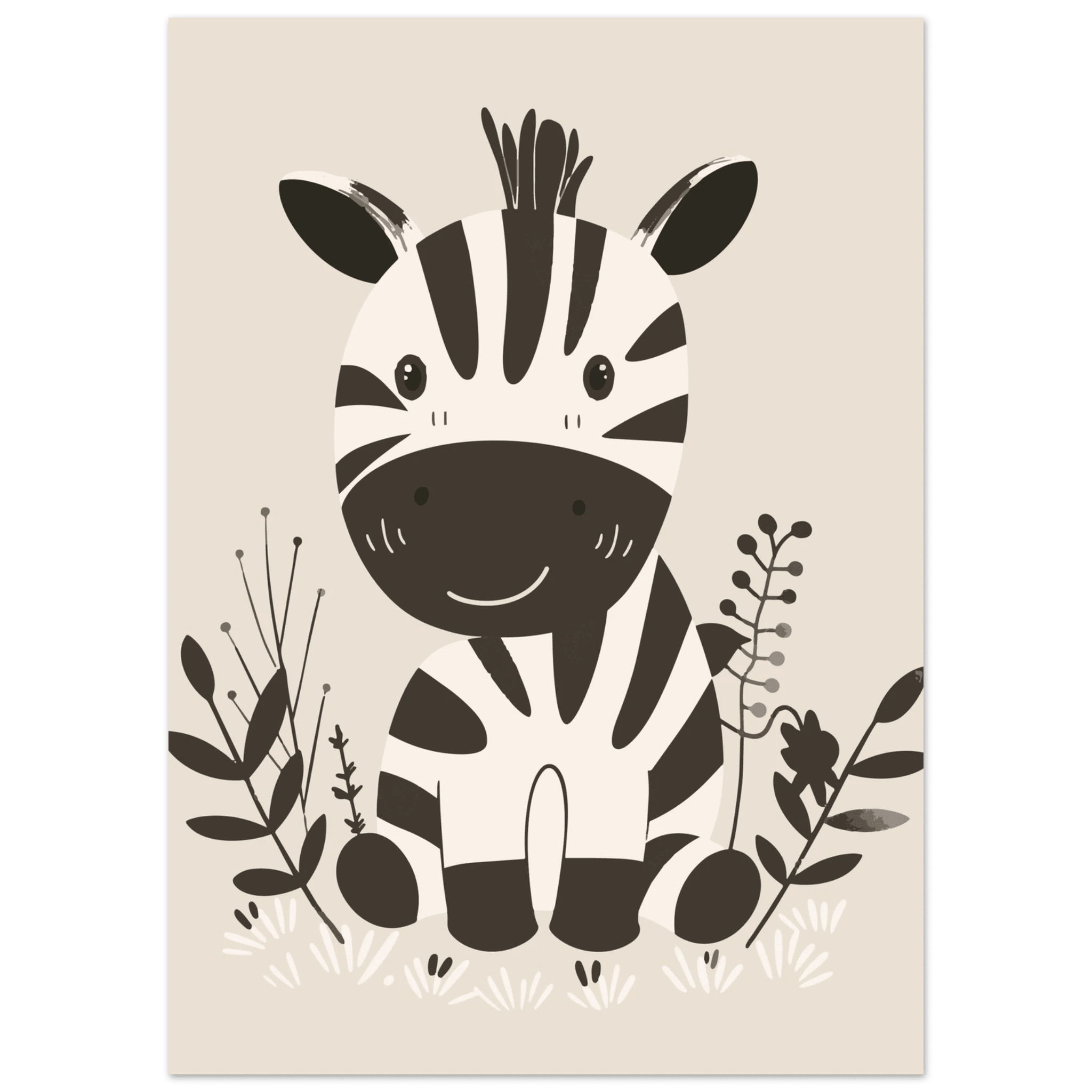 Zebraposter poster