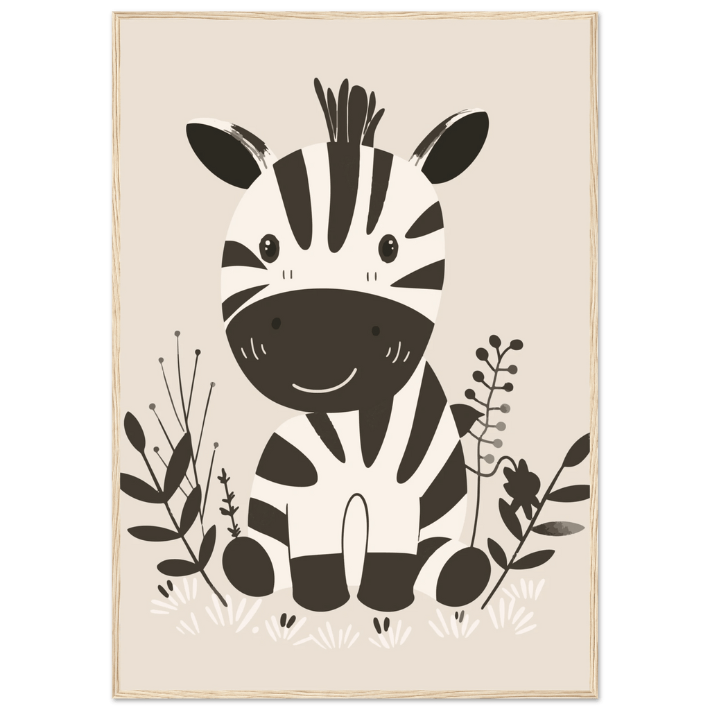 Zebraposter poster