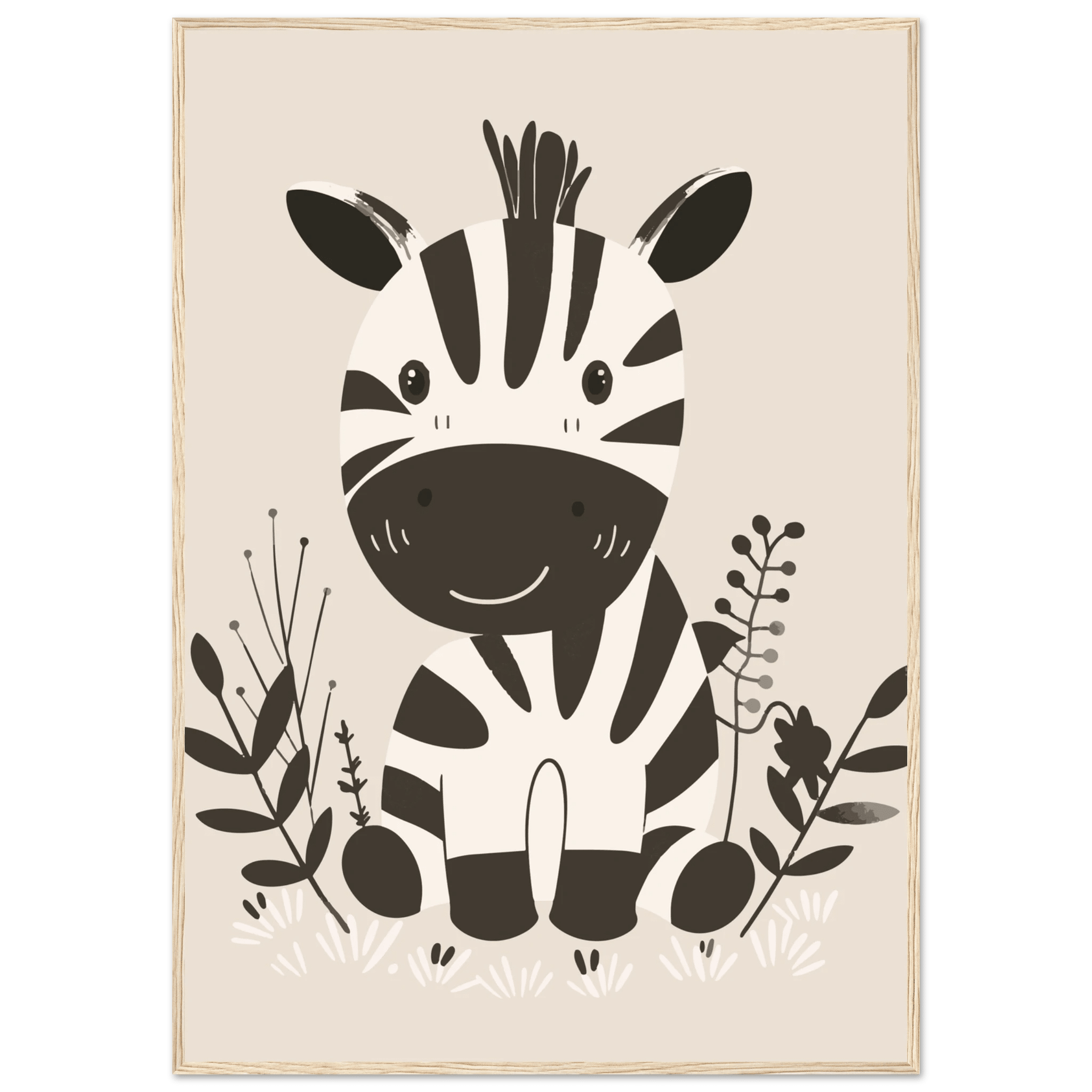 Zebraposter poster