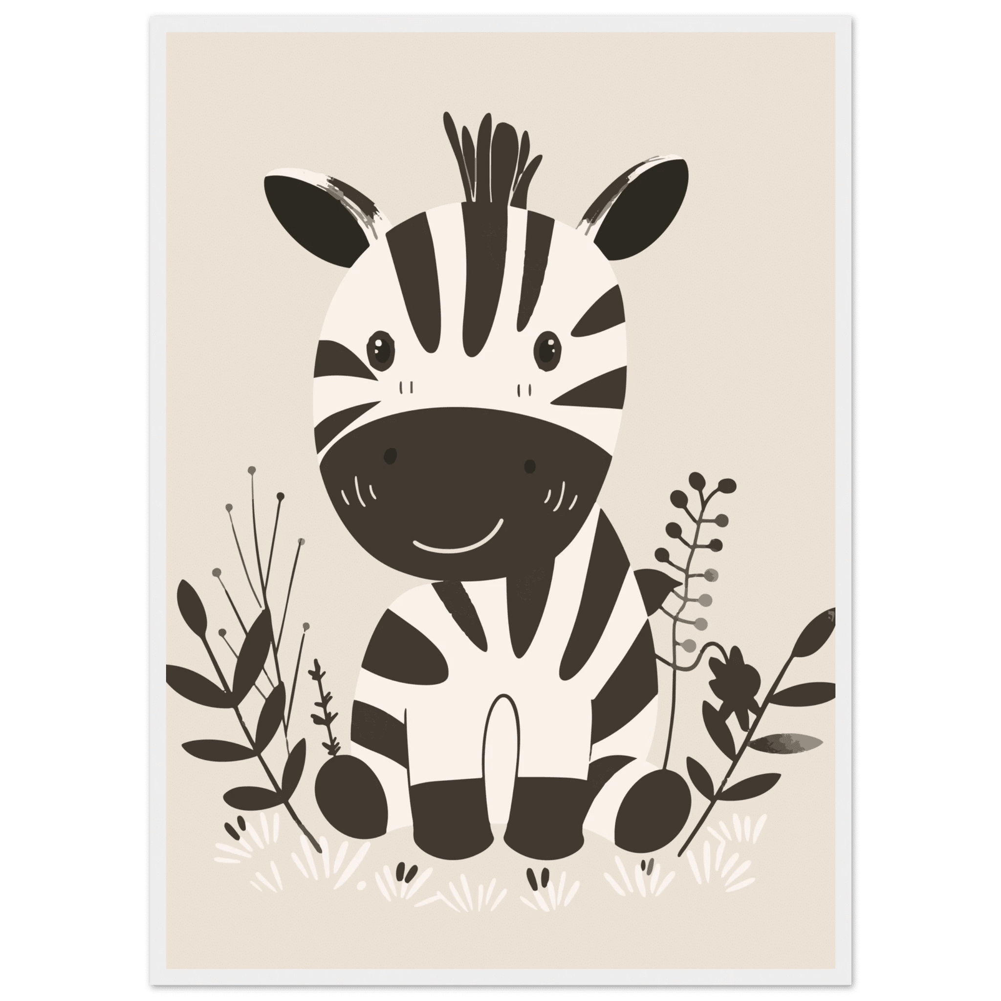 Zebraposter poster
