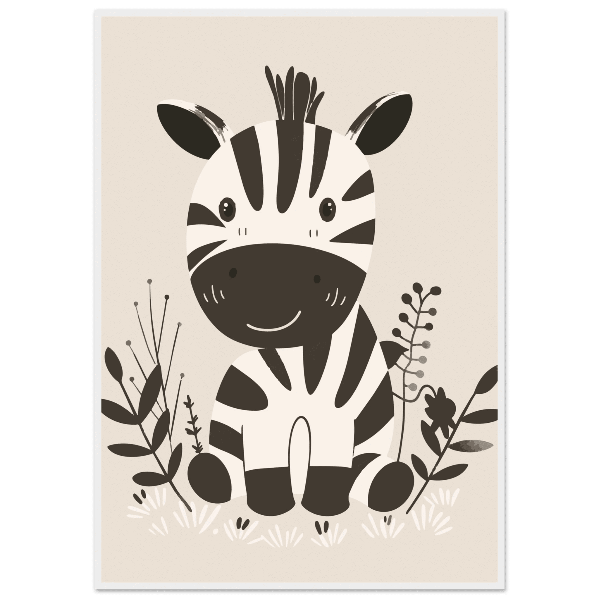 Zebraposter poster