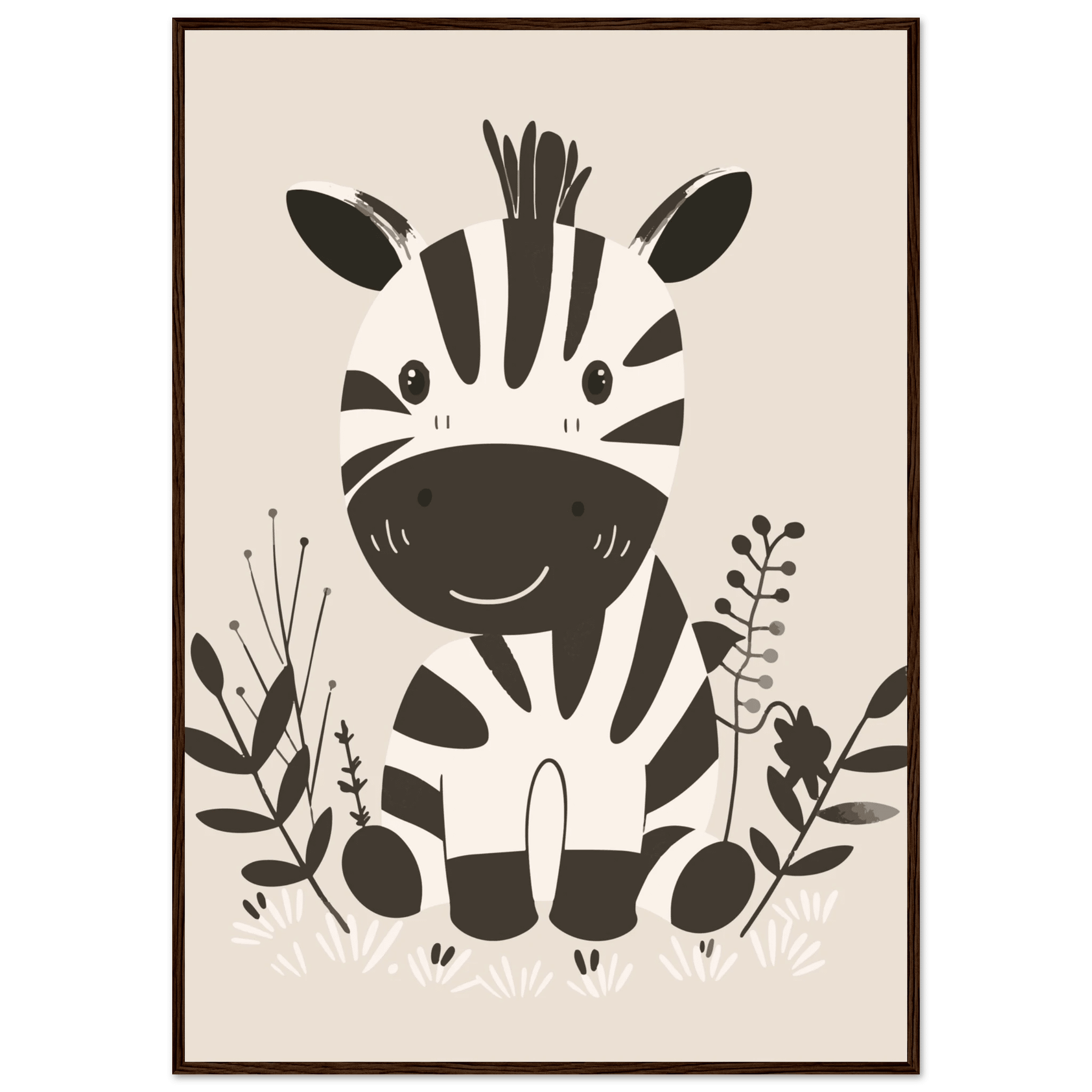 Zebraposter poster