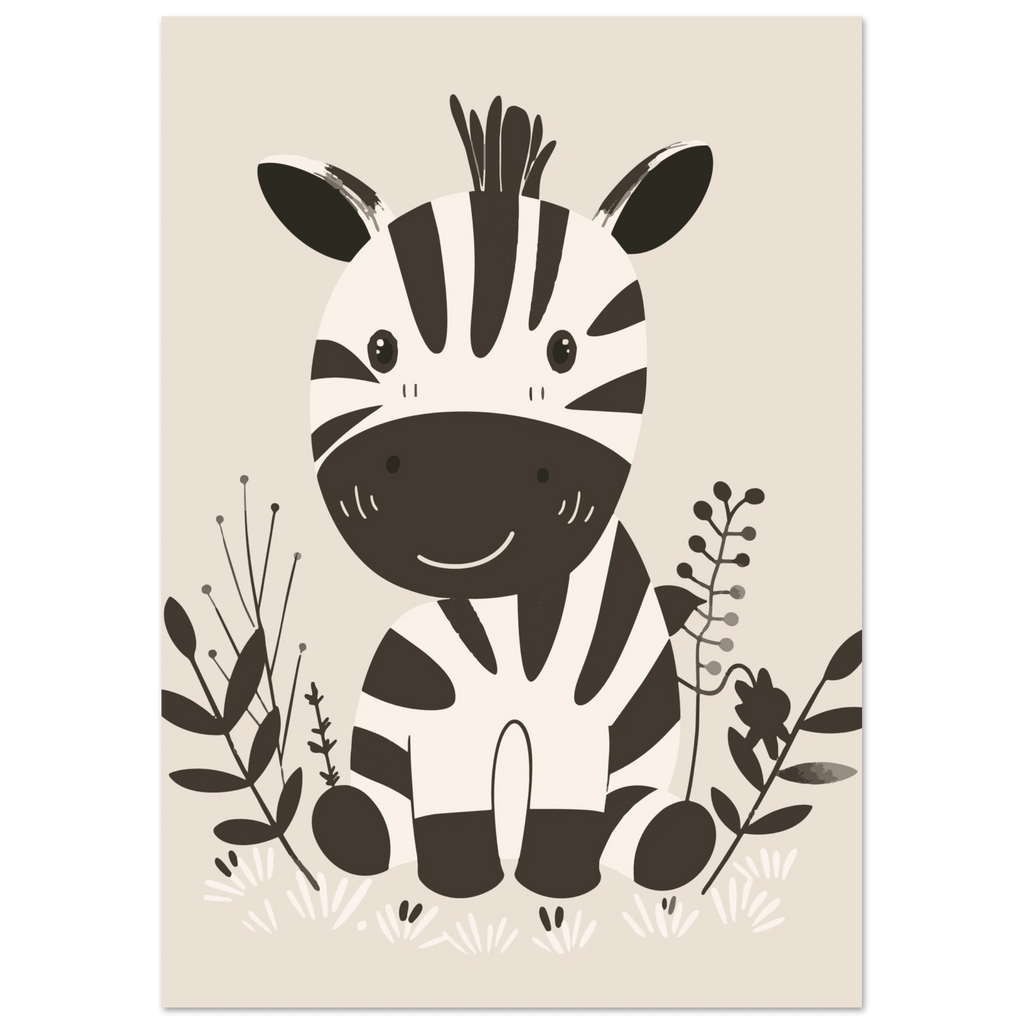 Zebraposter poster