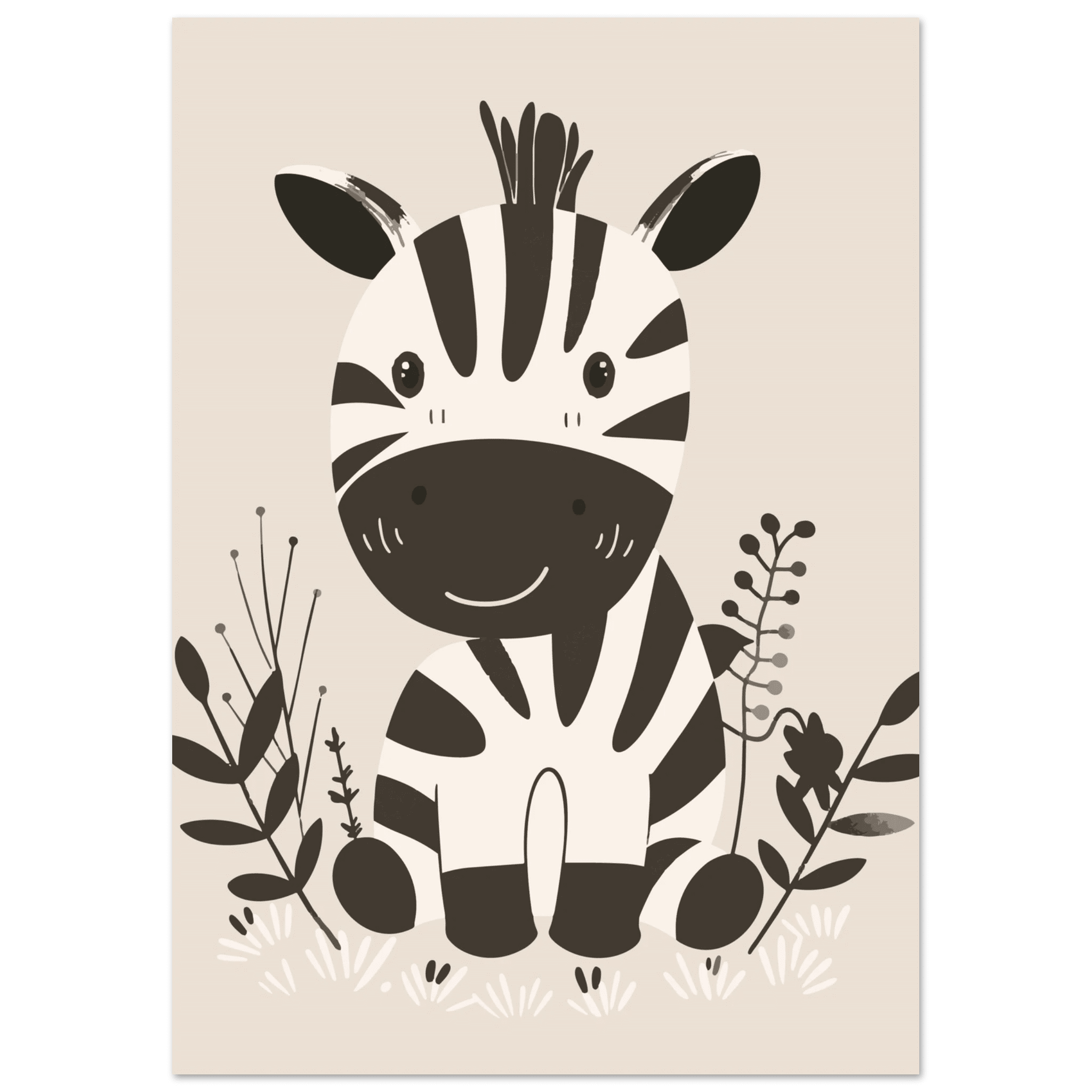 Zebraposter poster