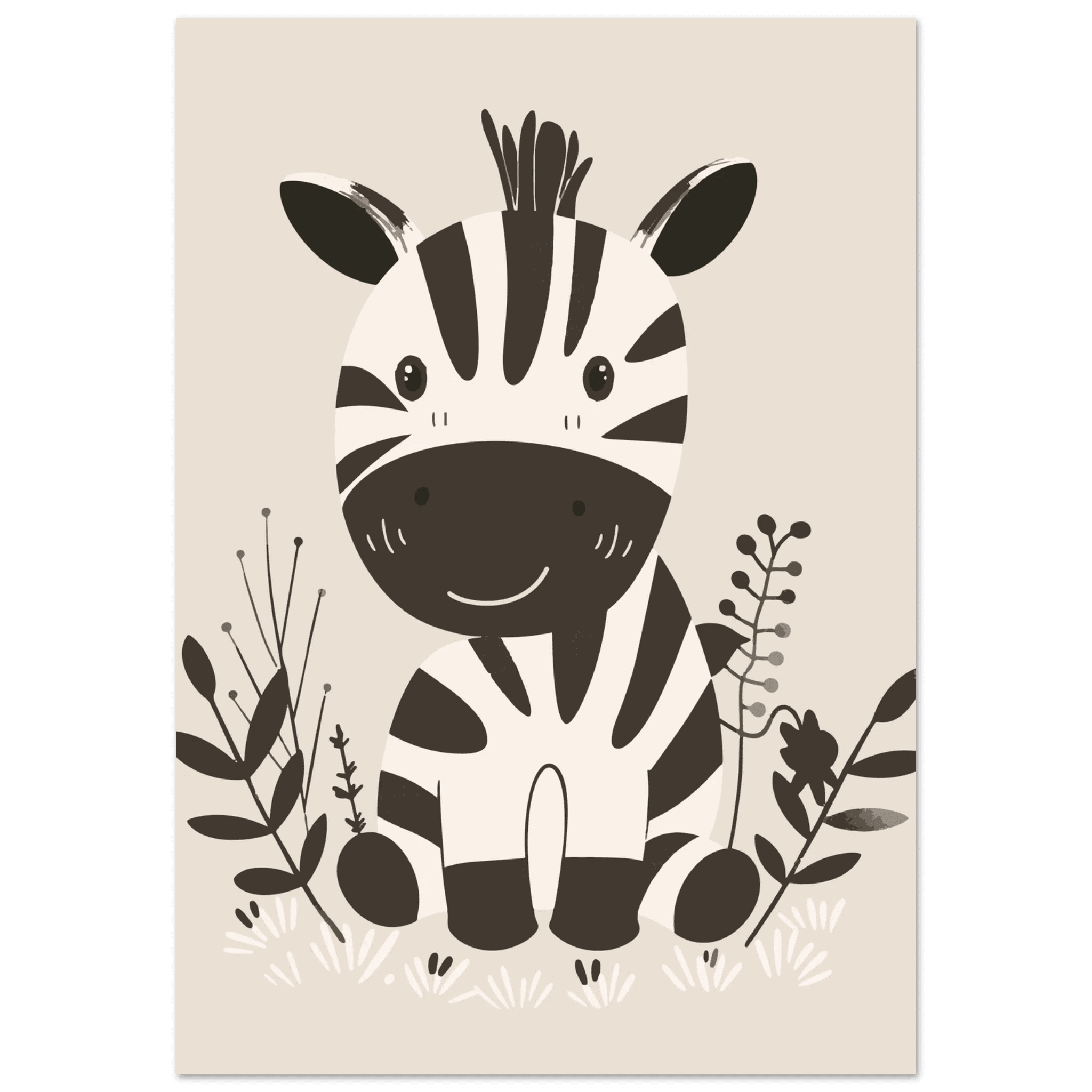 Zebraposter poster