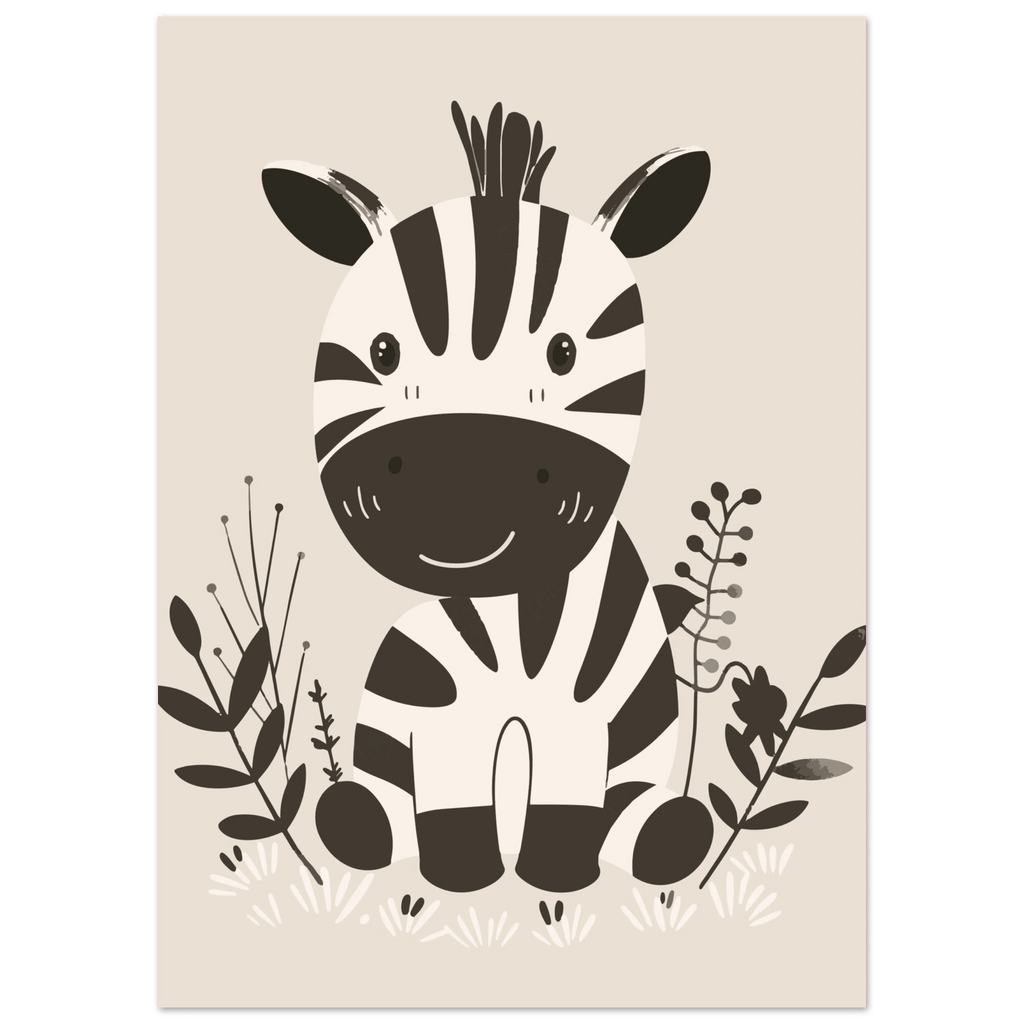 Zebraposter poster