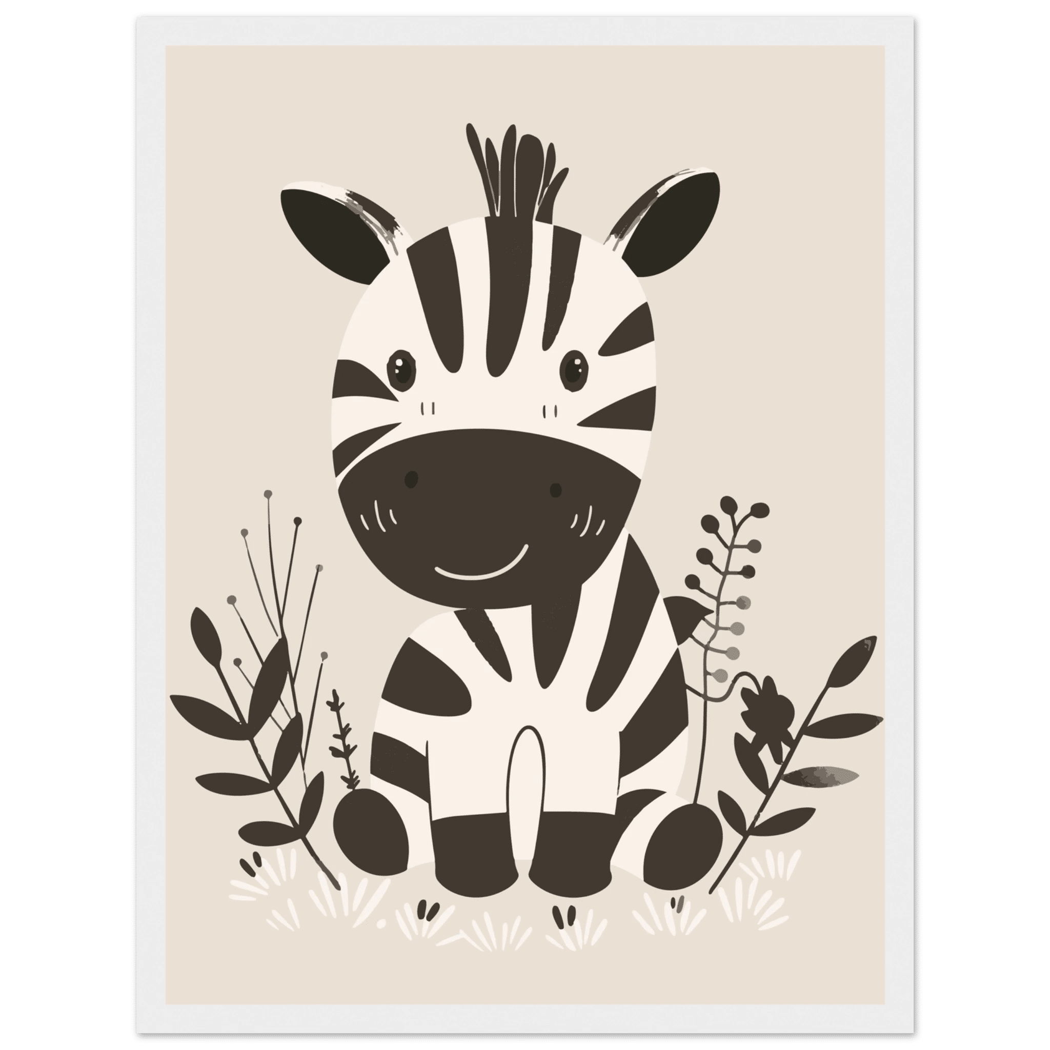 Zebraposter poster