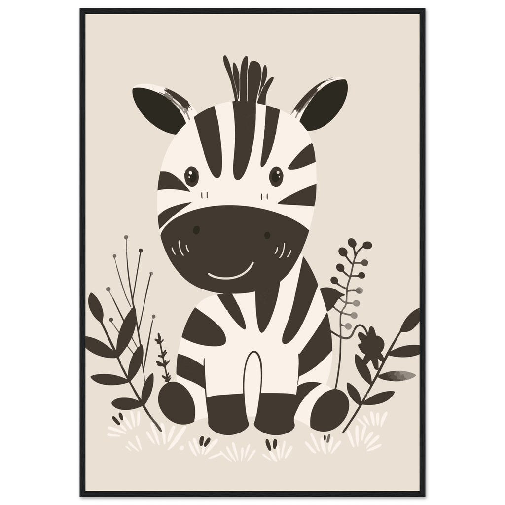 Zebraposter poster