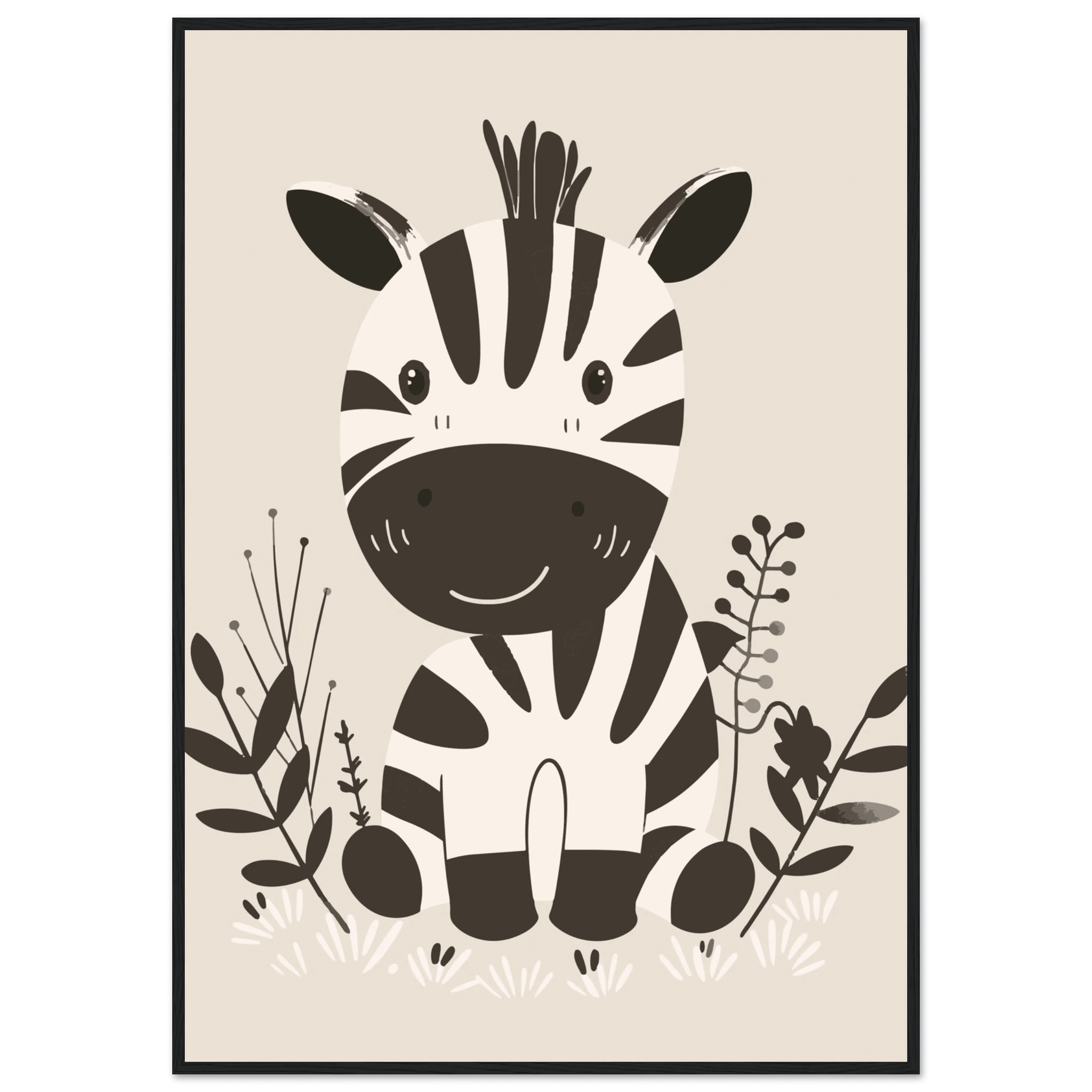Zebraposter poster