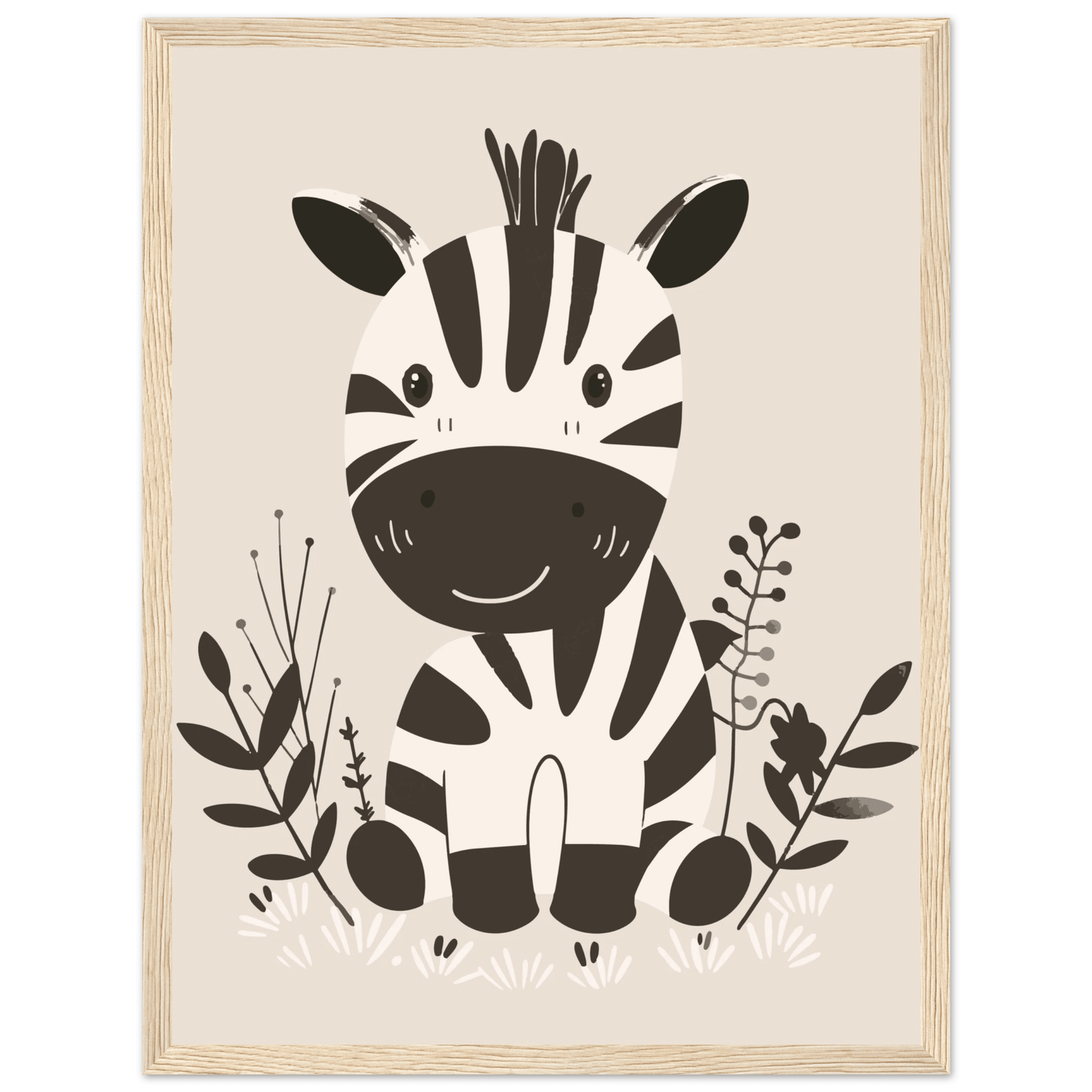 Zebraposter poster