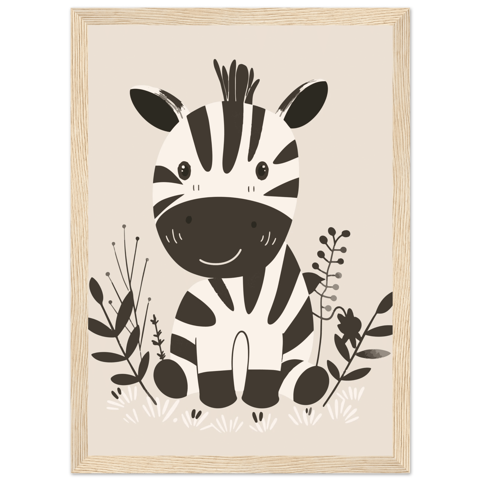 Zebraposter poster