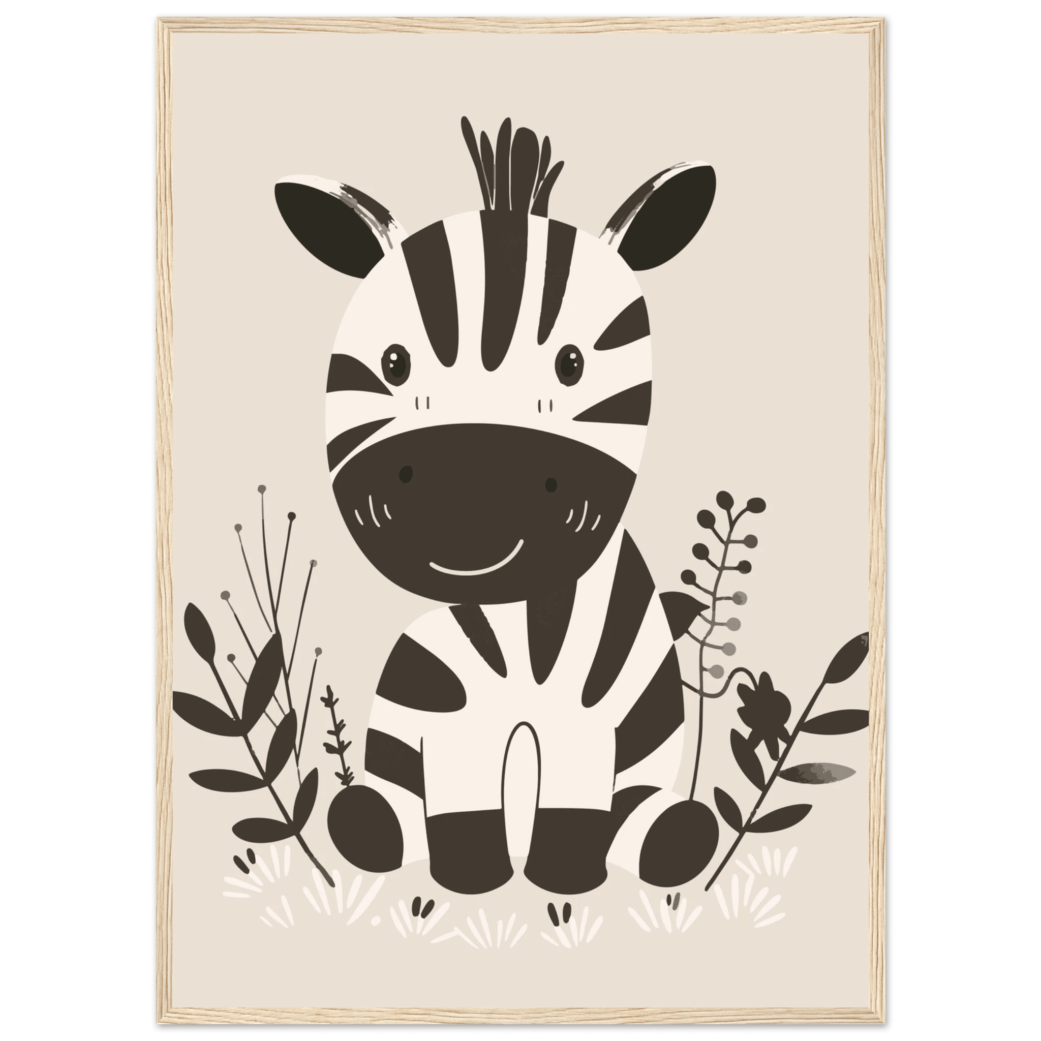 Zebraposter poster